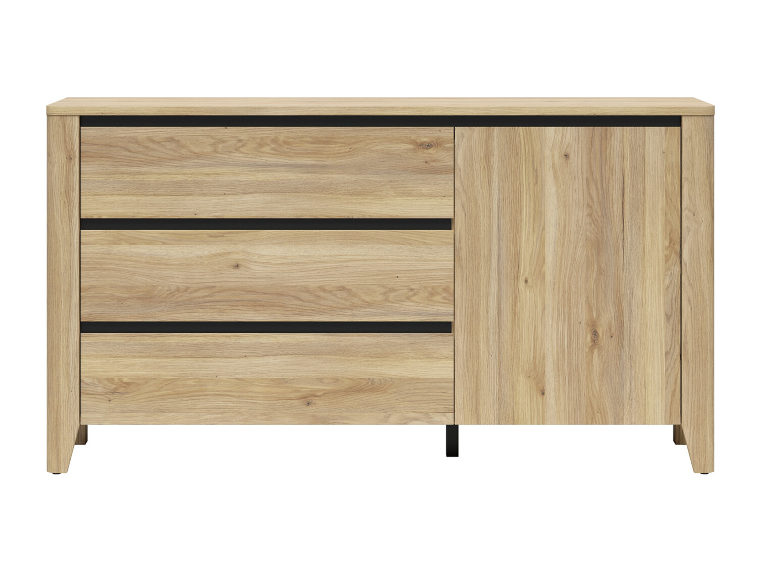 Commode Talduno 105 (Chêne clair)
