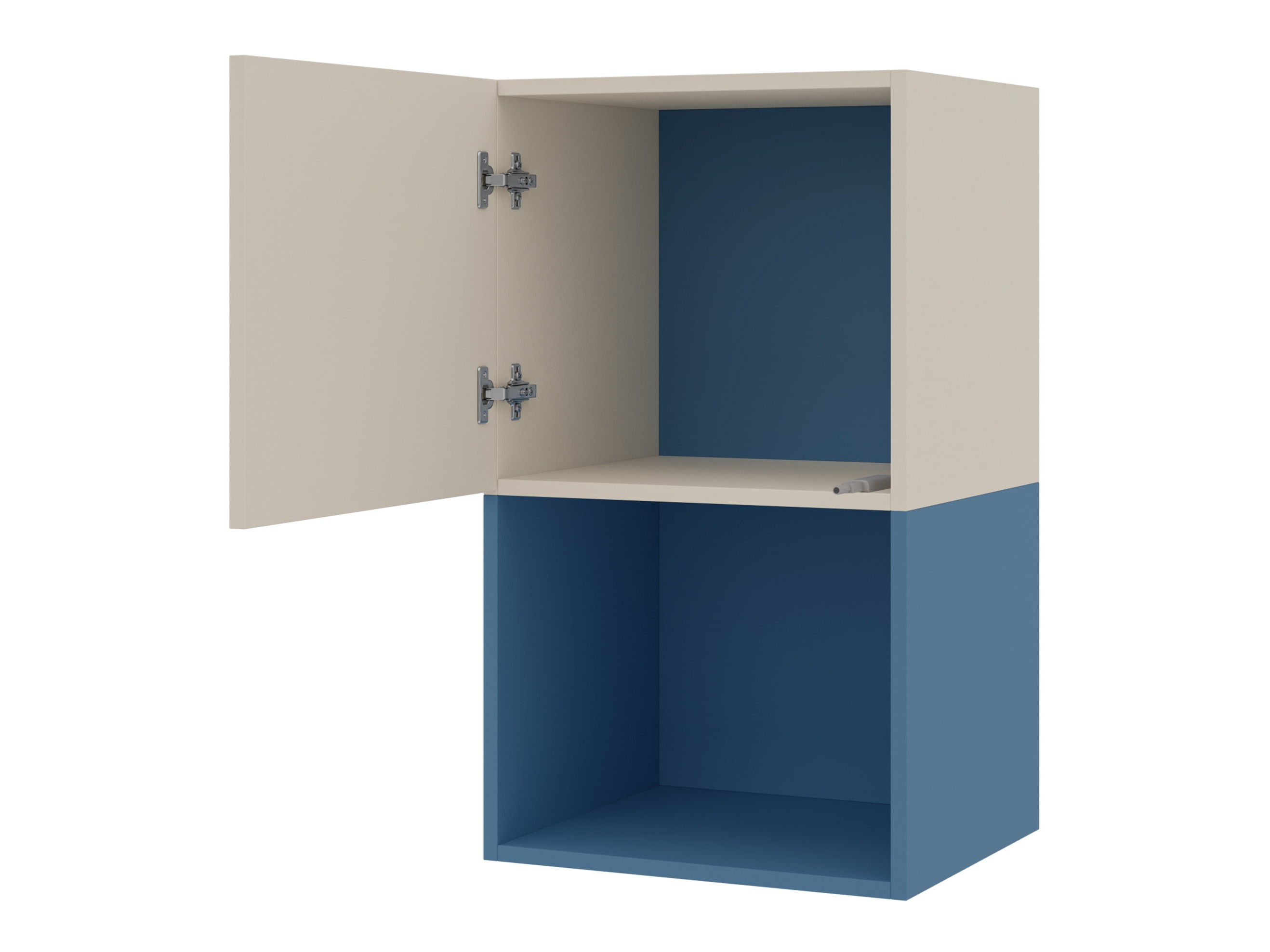 Armoire murale Etruva 113 (Cachemire + Rose)