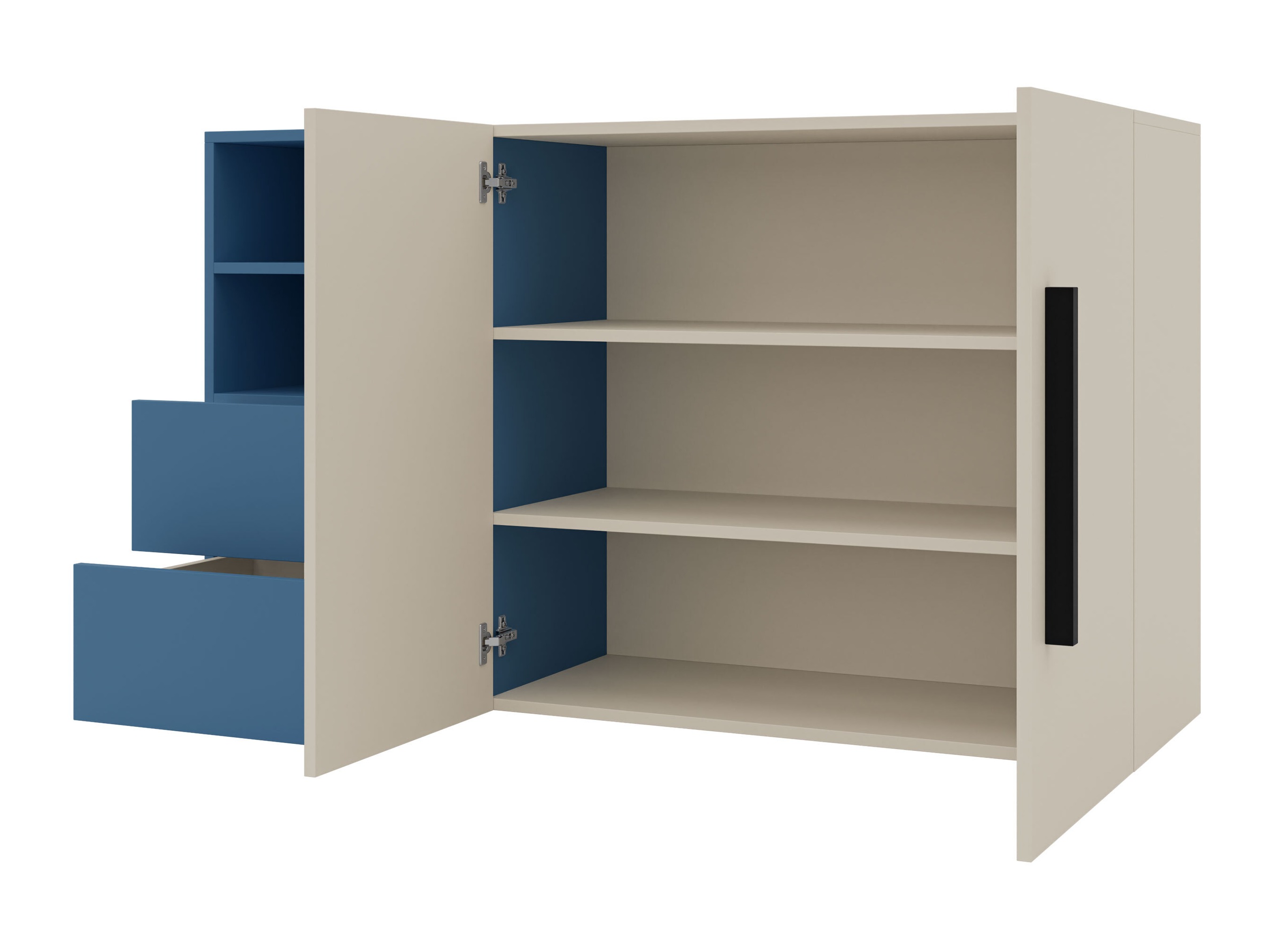 Commode Etruva 106 (Cachemire + Chêne)