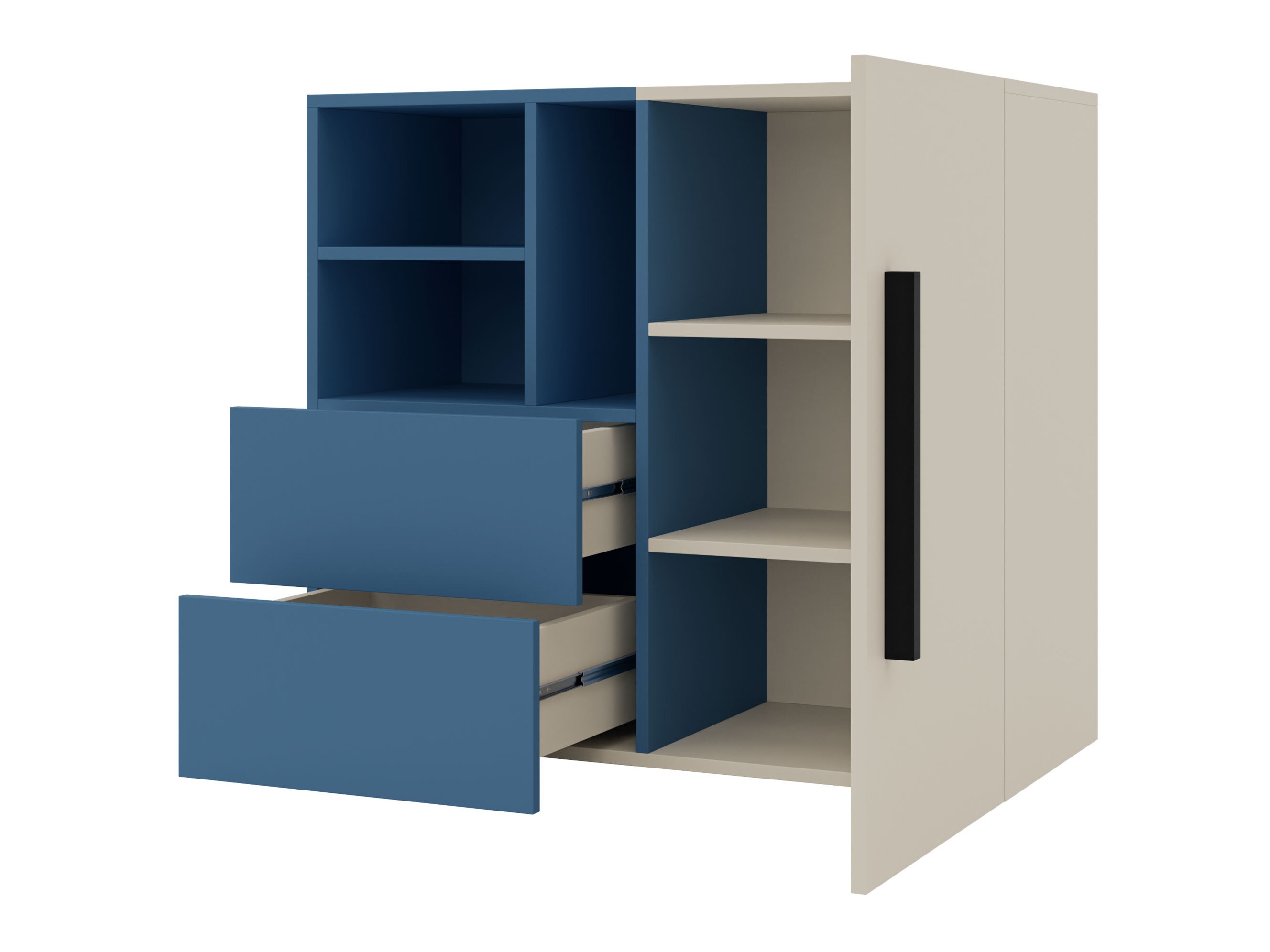 Commode Etruva 107 (Cachemire + Rose)