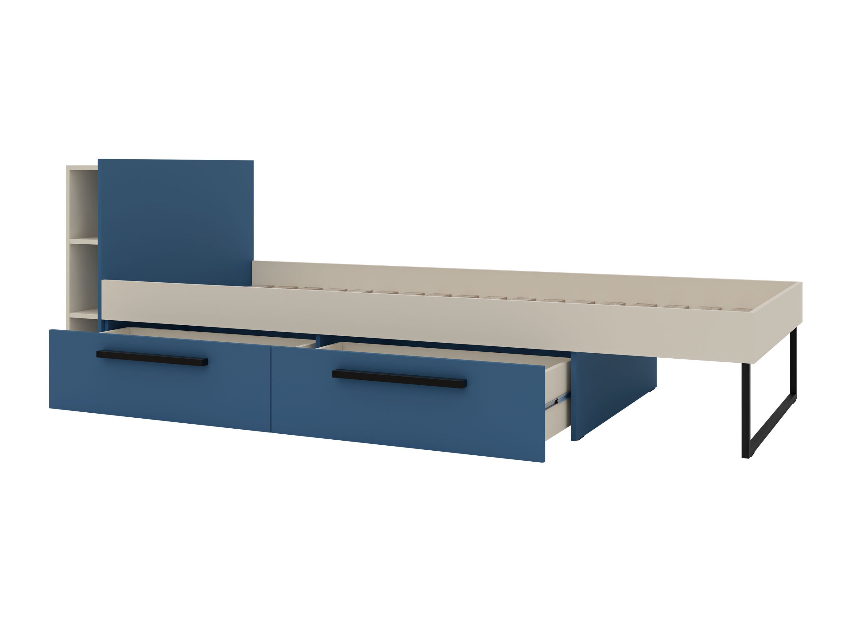 Lit Etruva 110 (Cachemire + Rose)