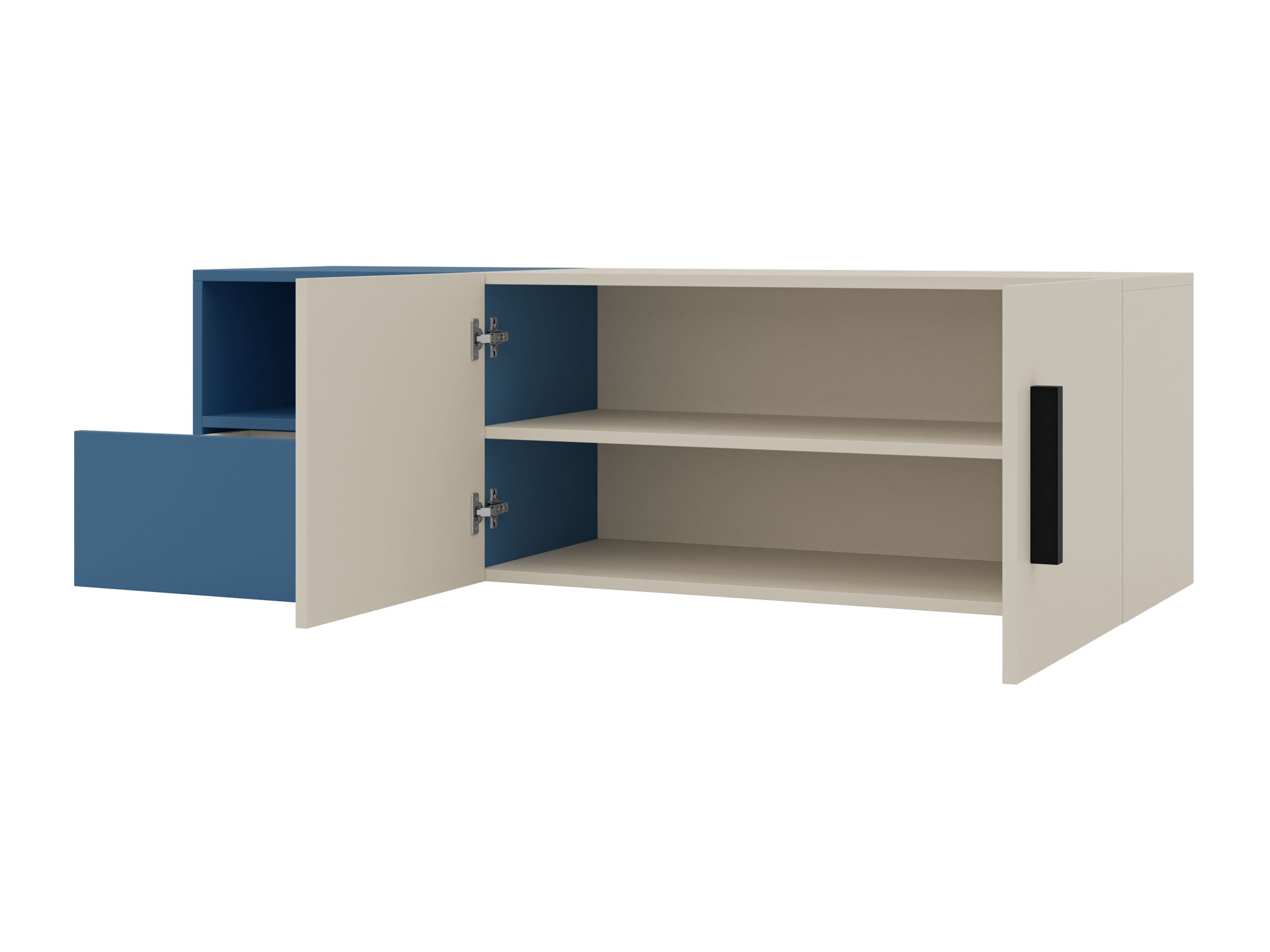 Meuble TV Etruva 108 (Cachemire + Chêne)