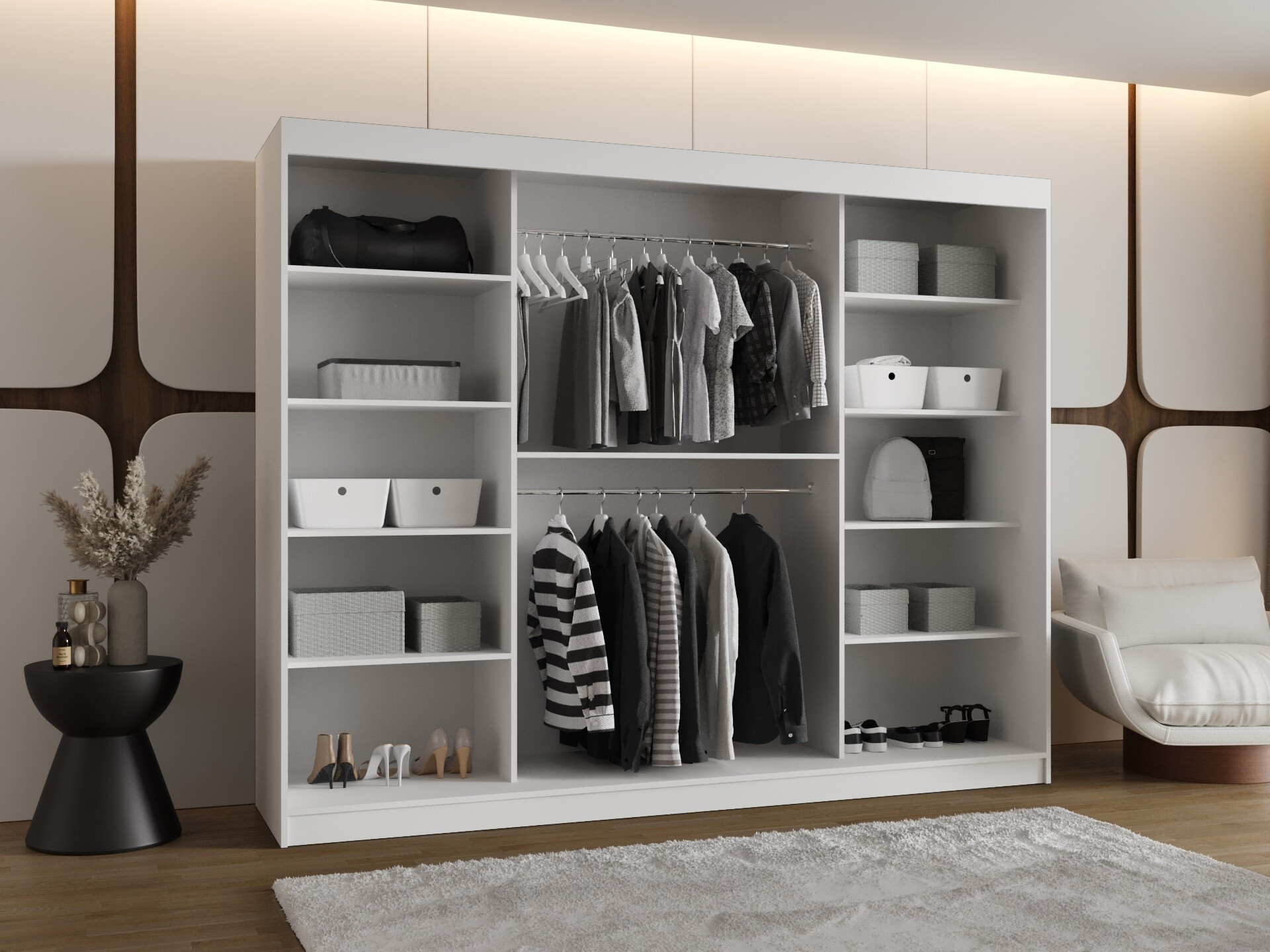 Armoire Hartford 497 (Blanc)