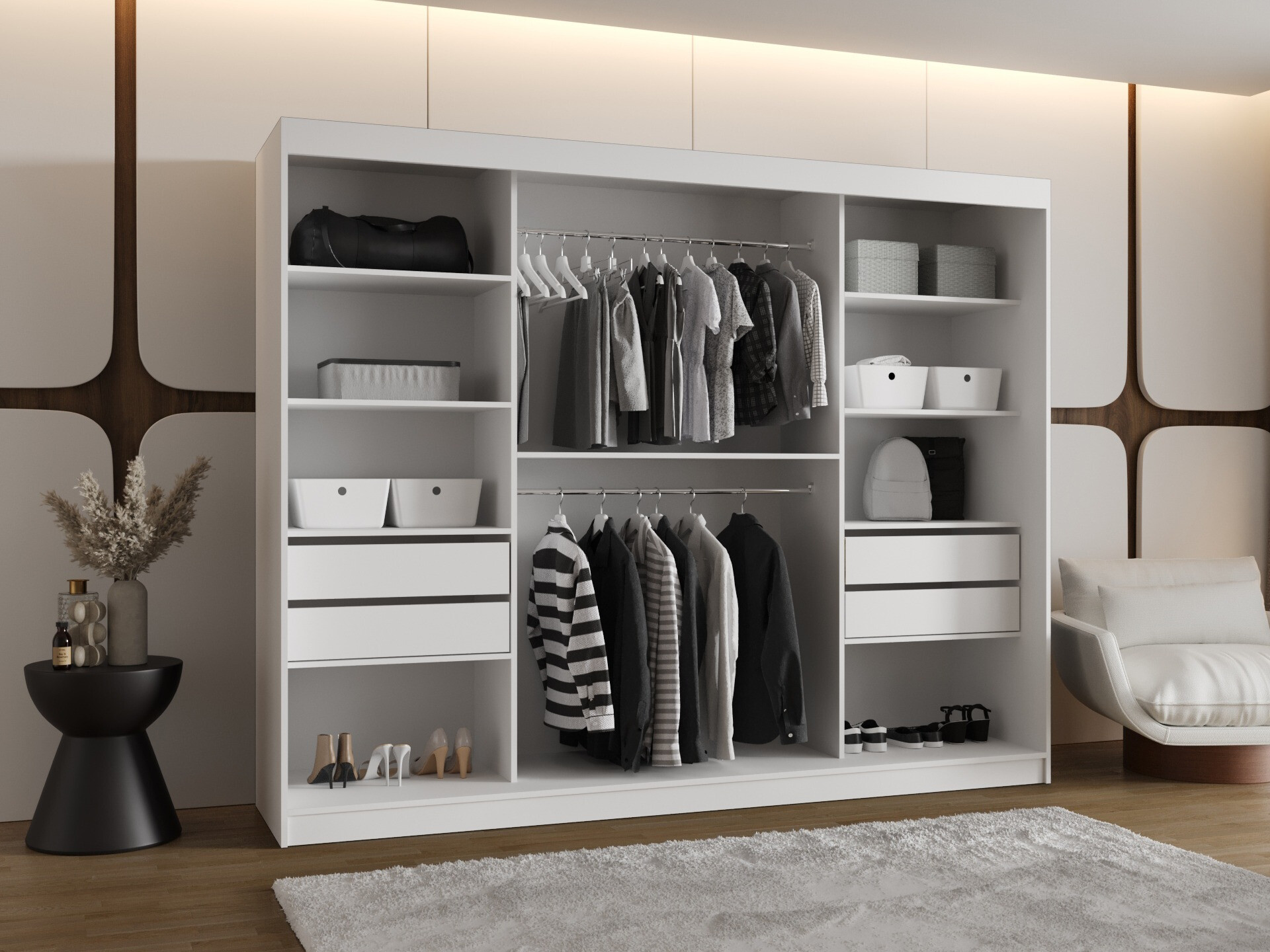 Armoire Hartford 497 (Blanc)