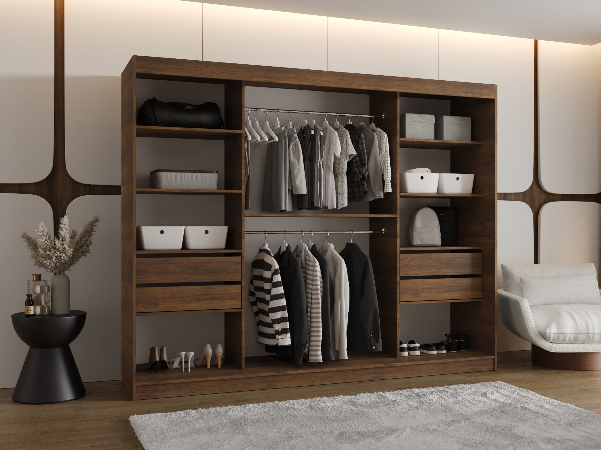 Armoire Hartford 497 (Noyer)