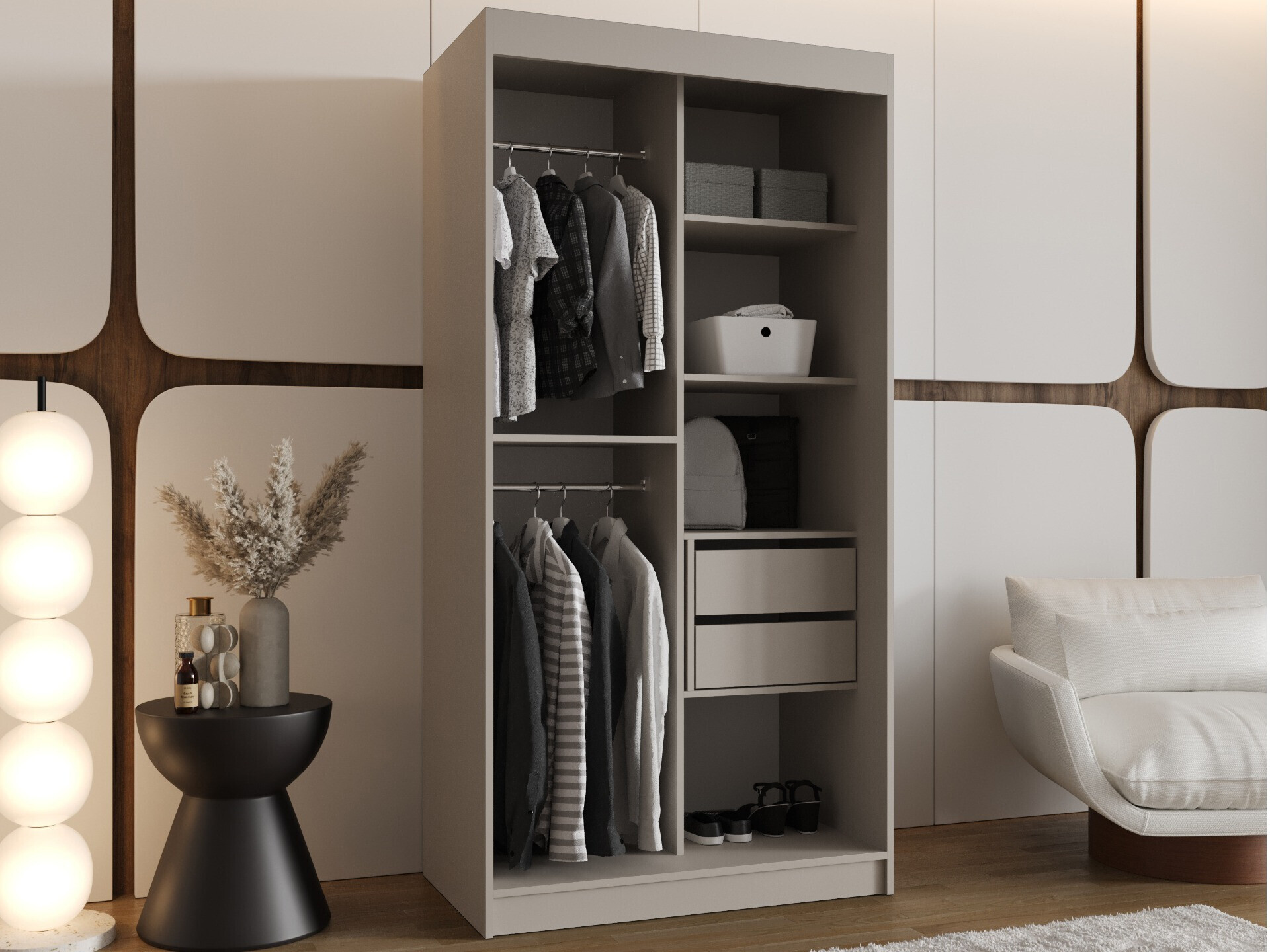 Armoire Hartford 498 (Cachemire)