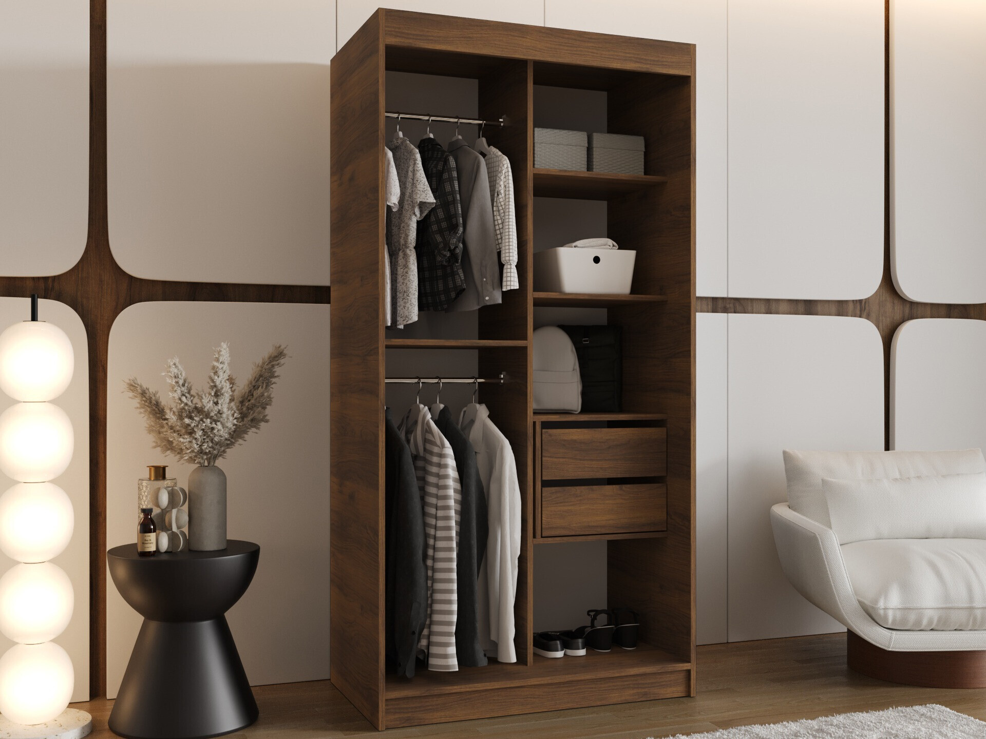 Armoire Hartford 498 (Noyer)