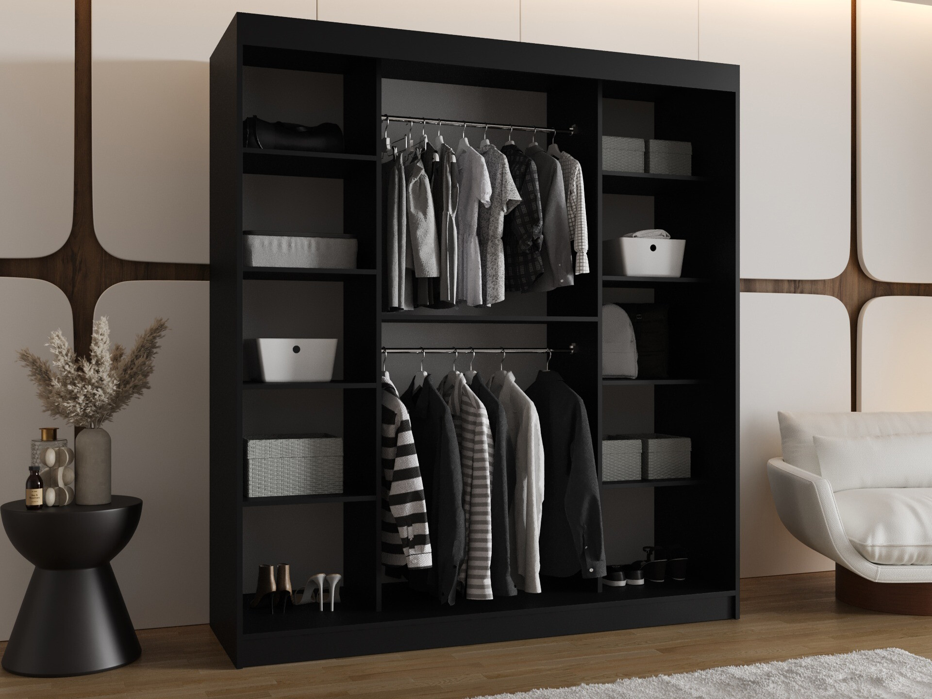 Armoire Hartford 500 (Noir)