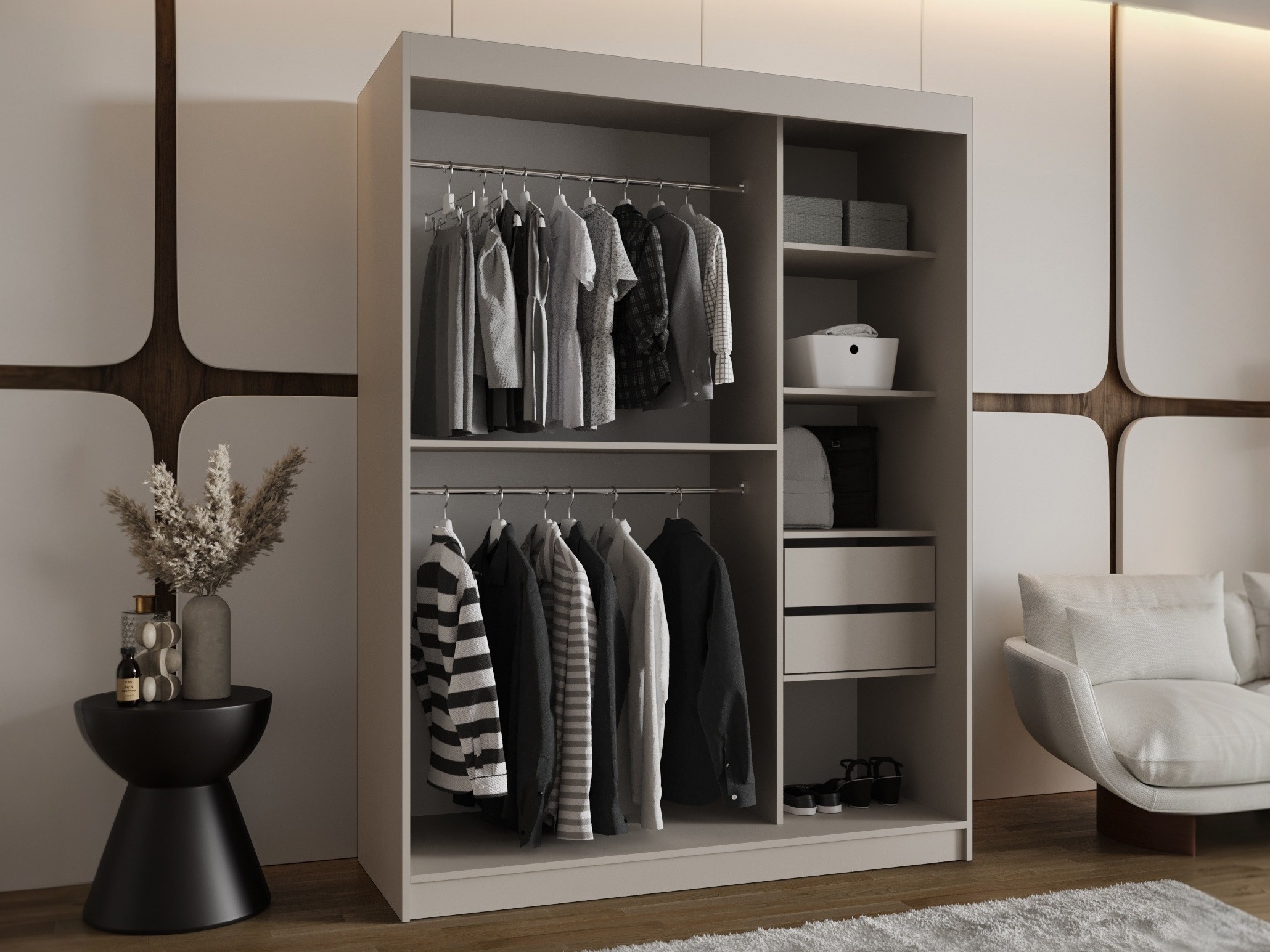 Armoire Hartford 502 (Cachemire)