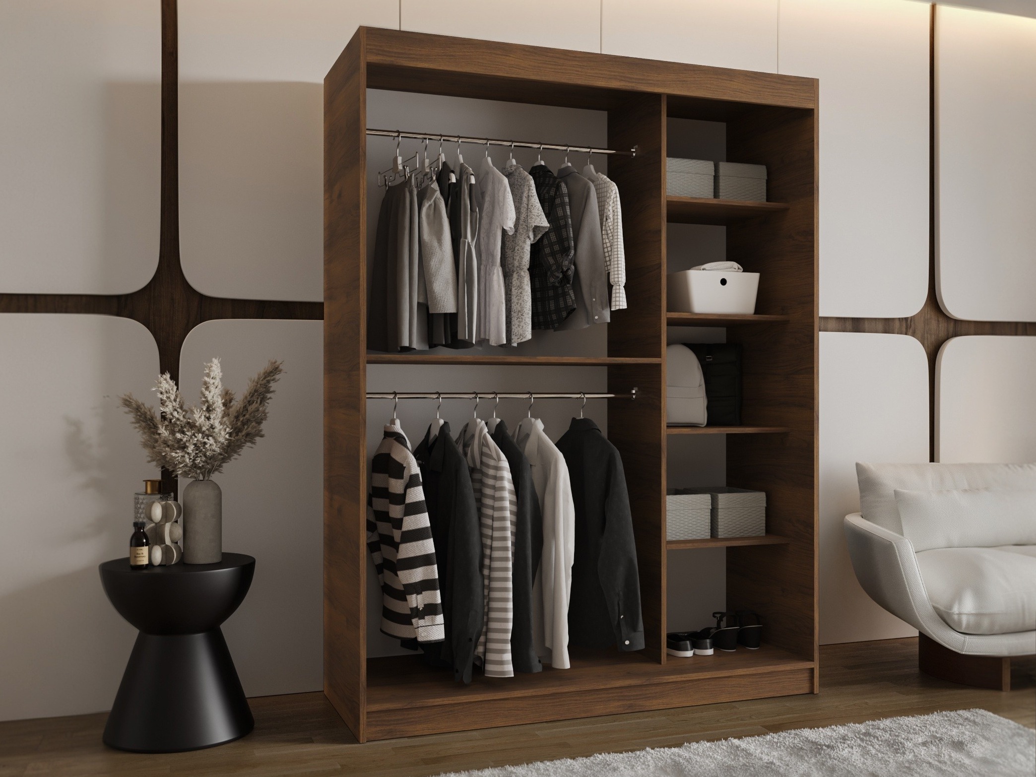 Armoire Hartford 502 (Noyer)