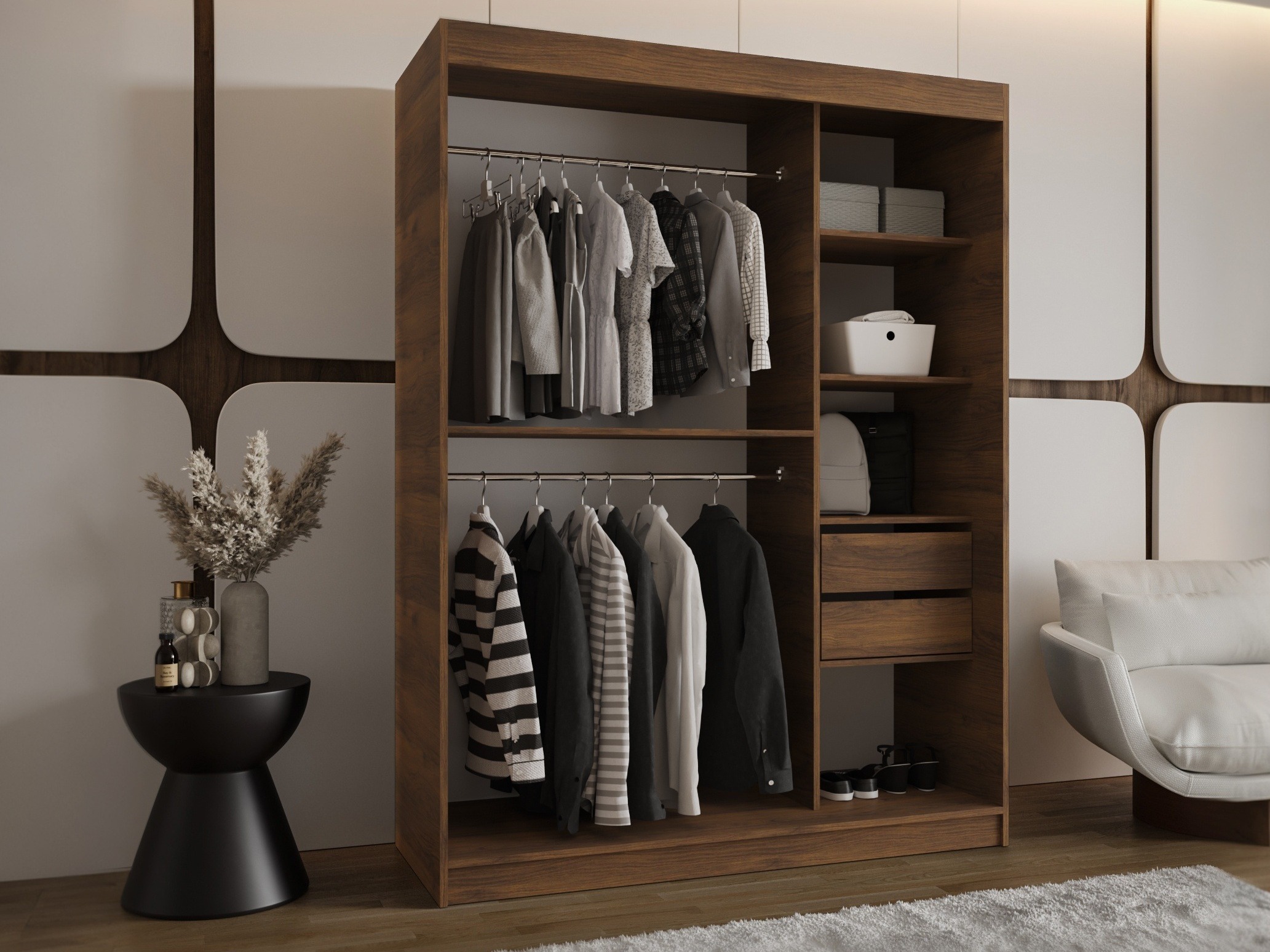 Armoire Hartford 503 (Noyer)