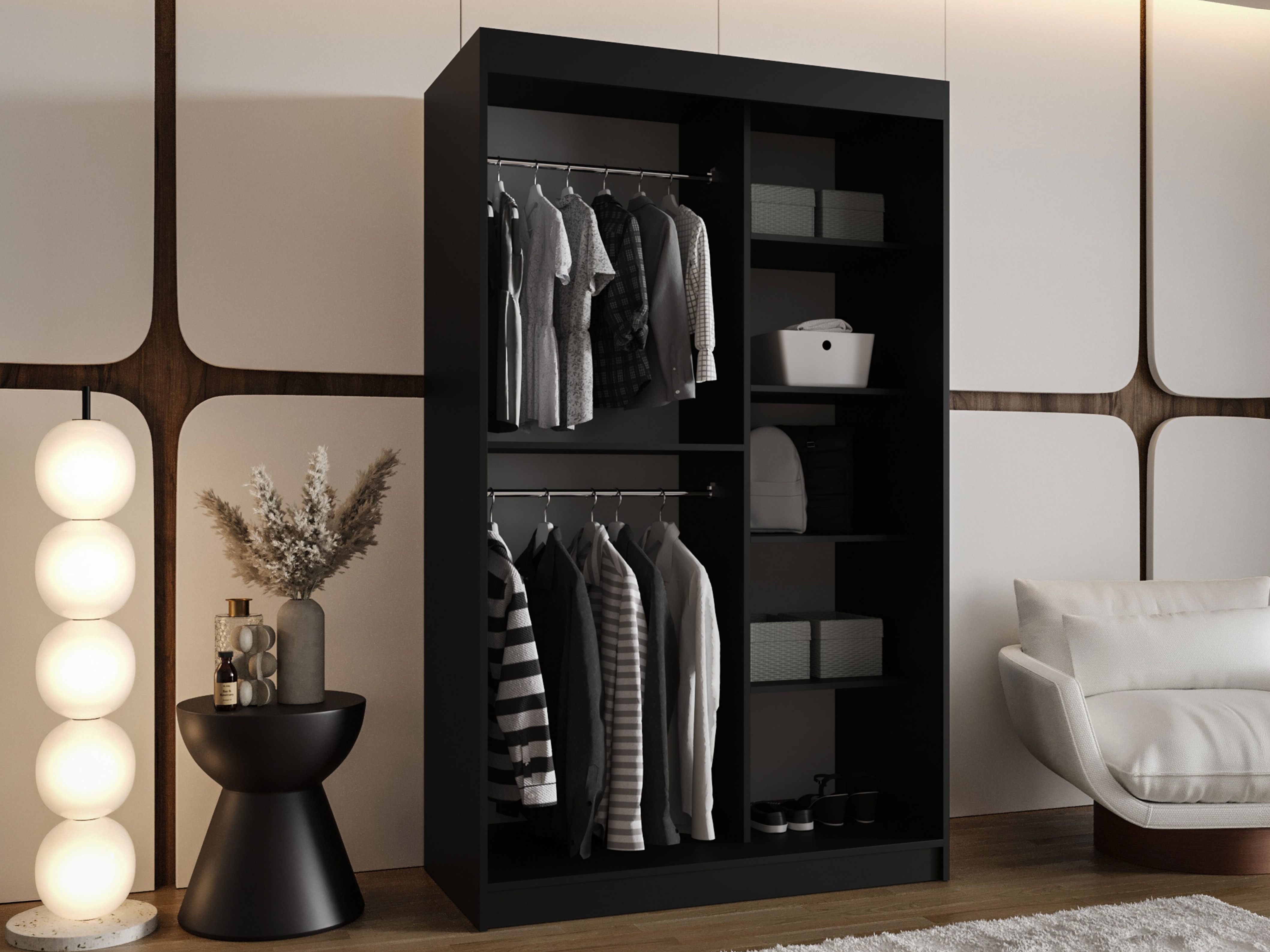 Armoire Hartford 504 (Noir)