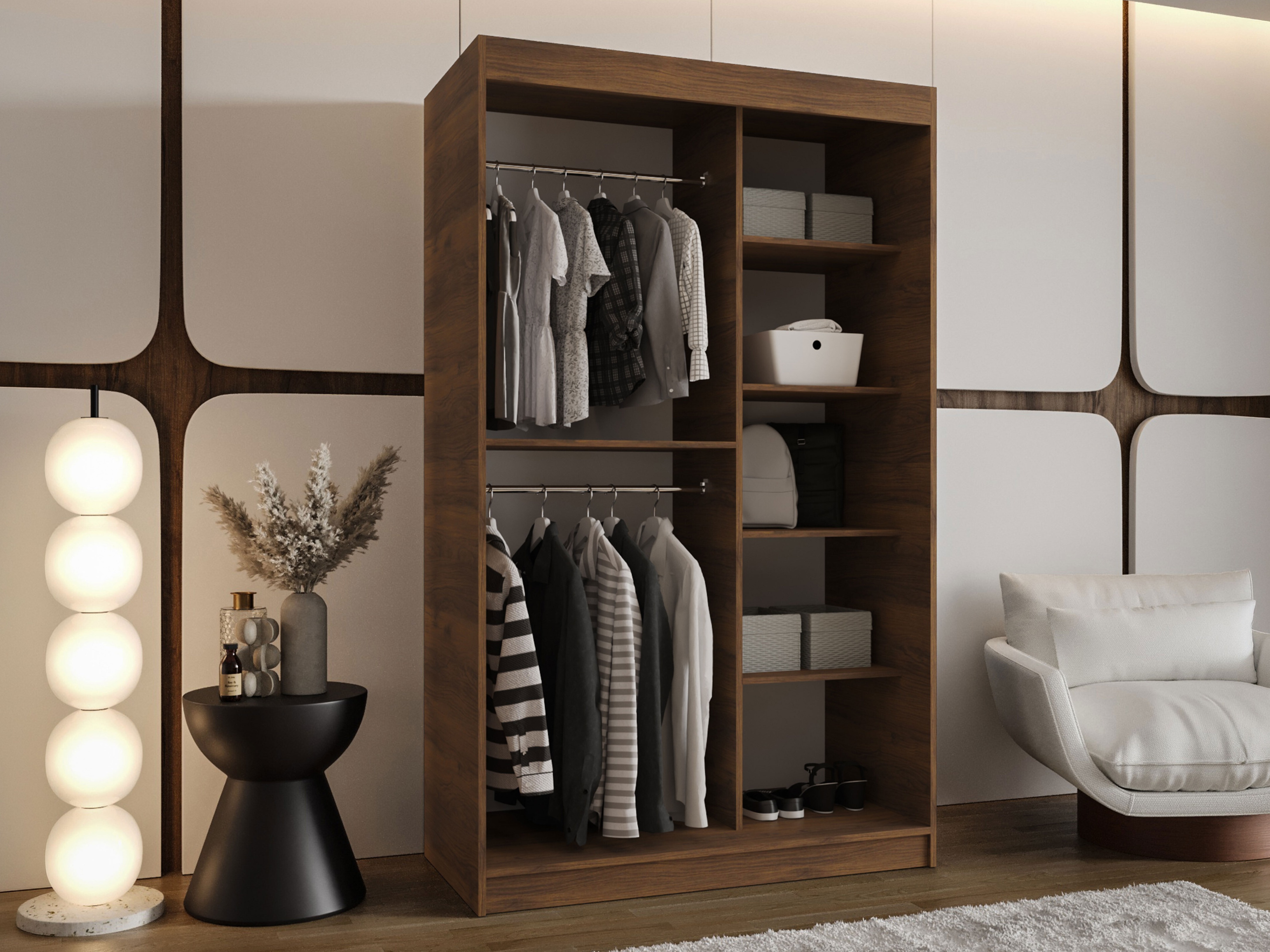 Armoire Hartford 504 (Noyer)