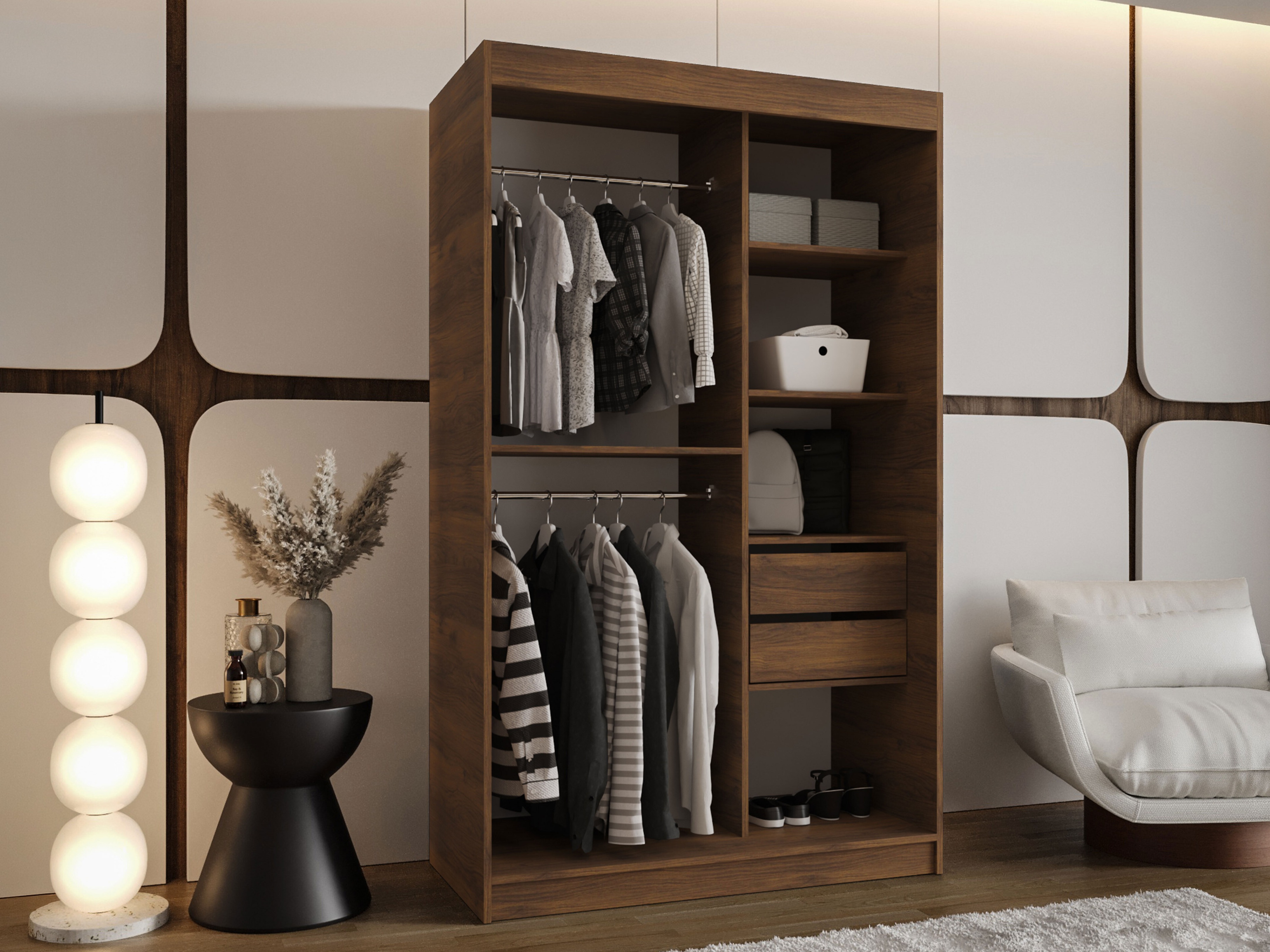 Armoire Hartford 504 (Noyer)
