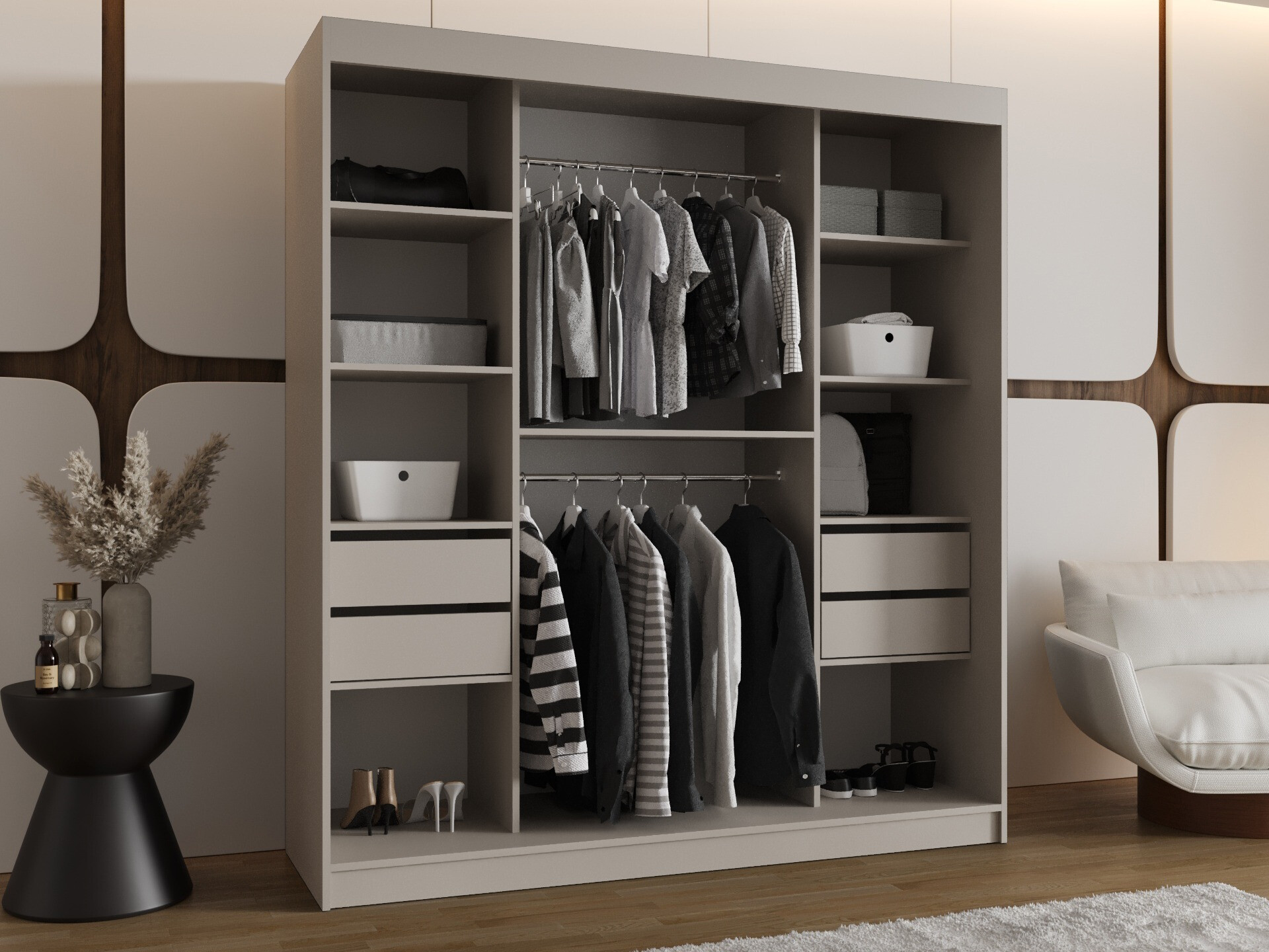 Armoire Hartford 506 (Cachemire)