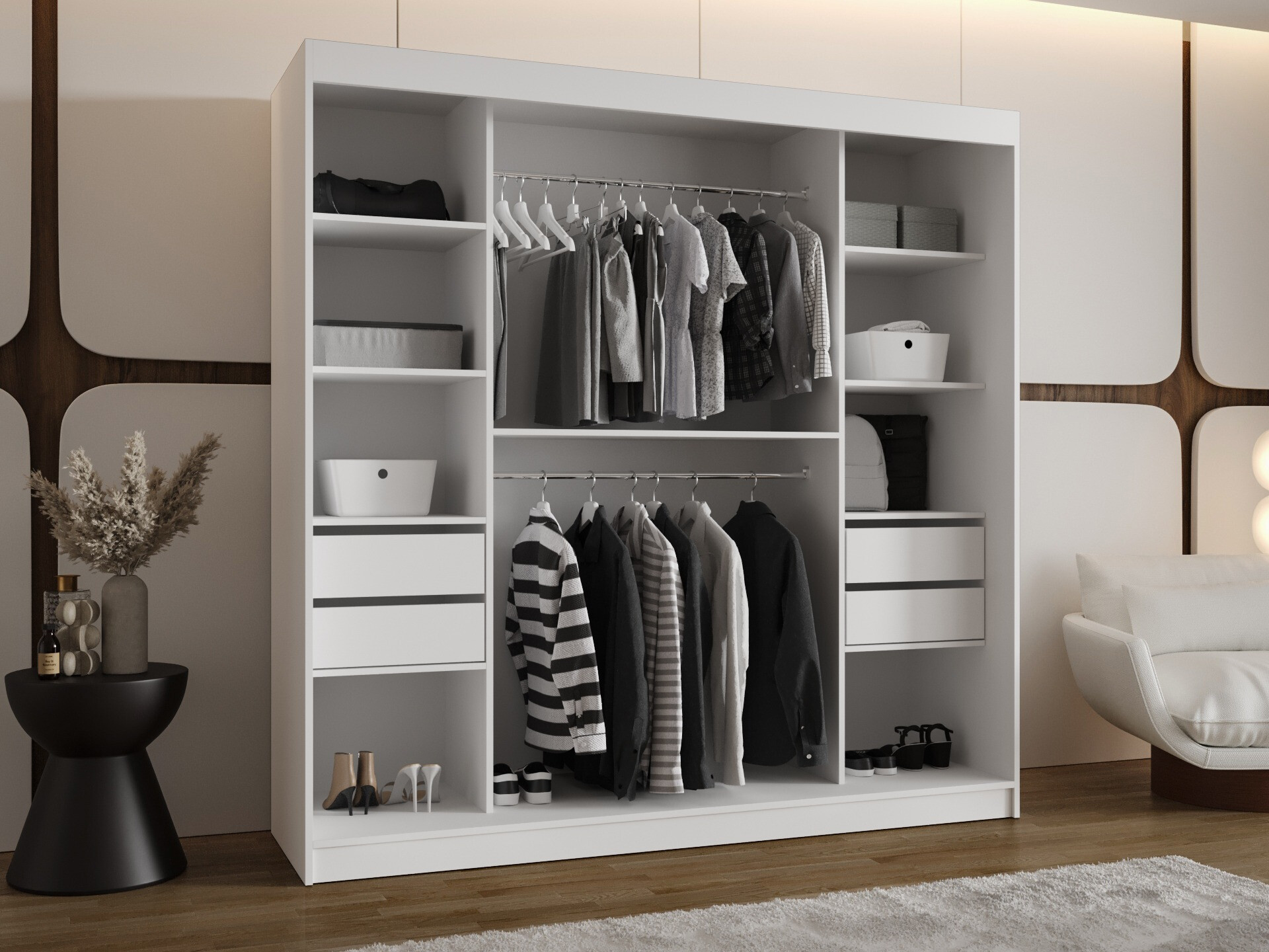 Armoire Hartford 507 (Blanc)