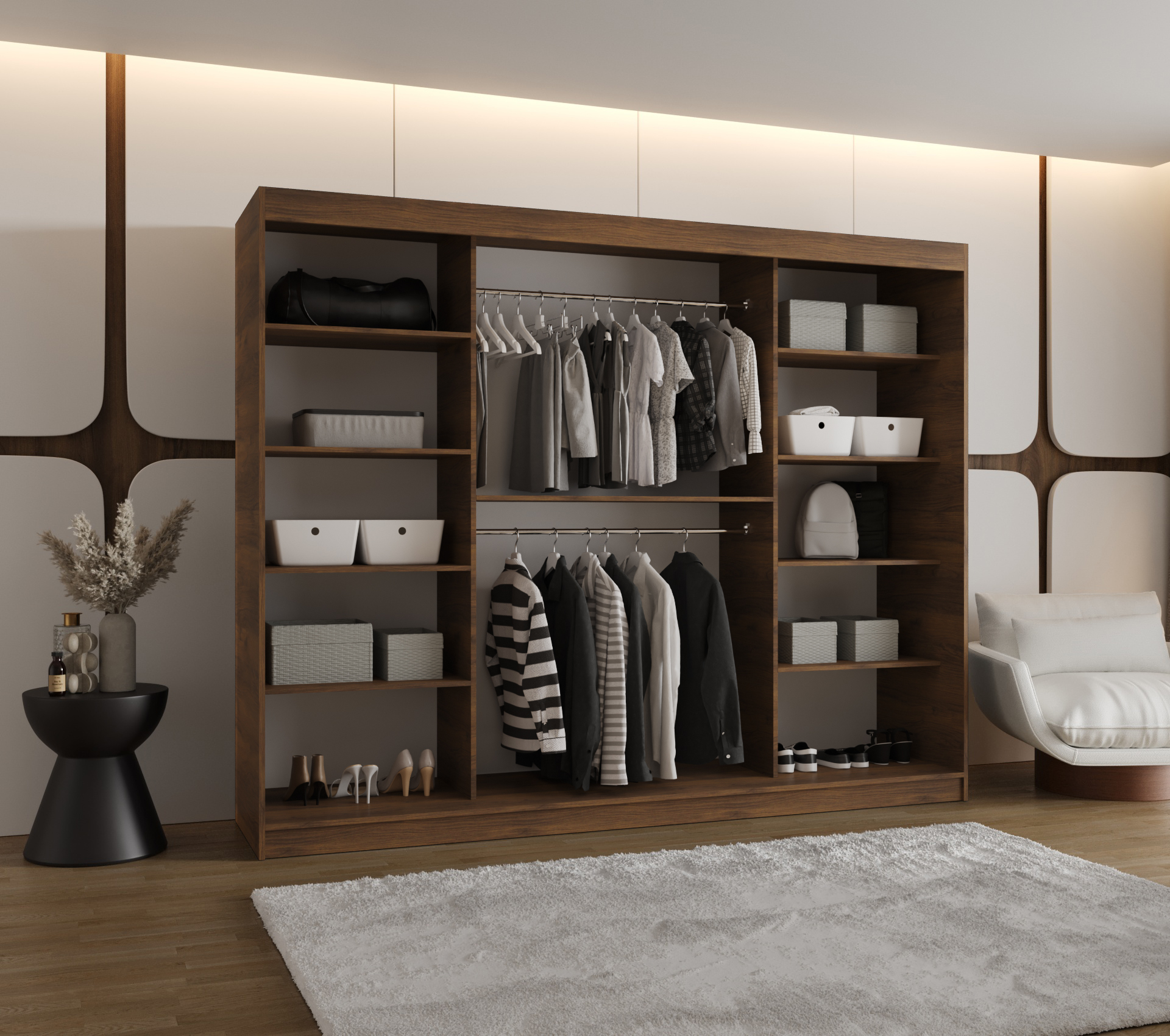Armoire Hartford 508 (Noyer)