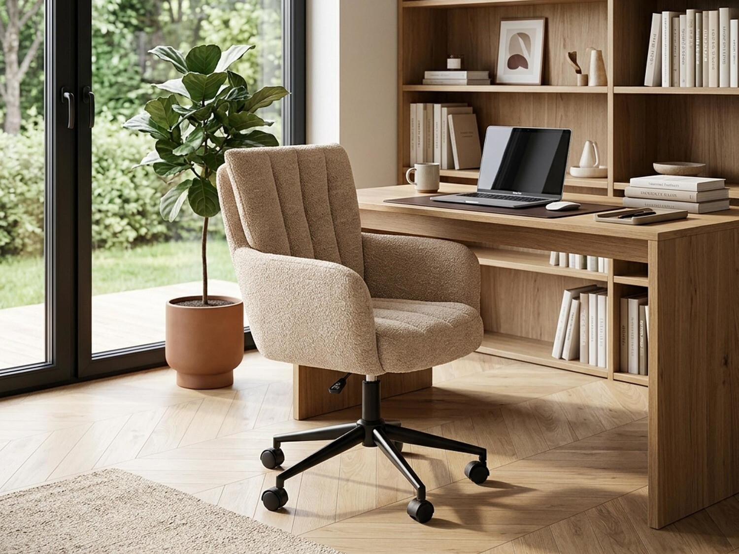 Chaise de bureau Houston 2183 (Beige)
