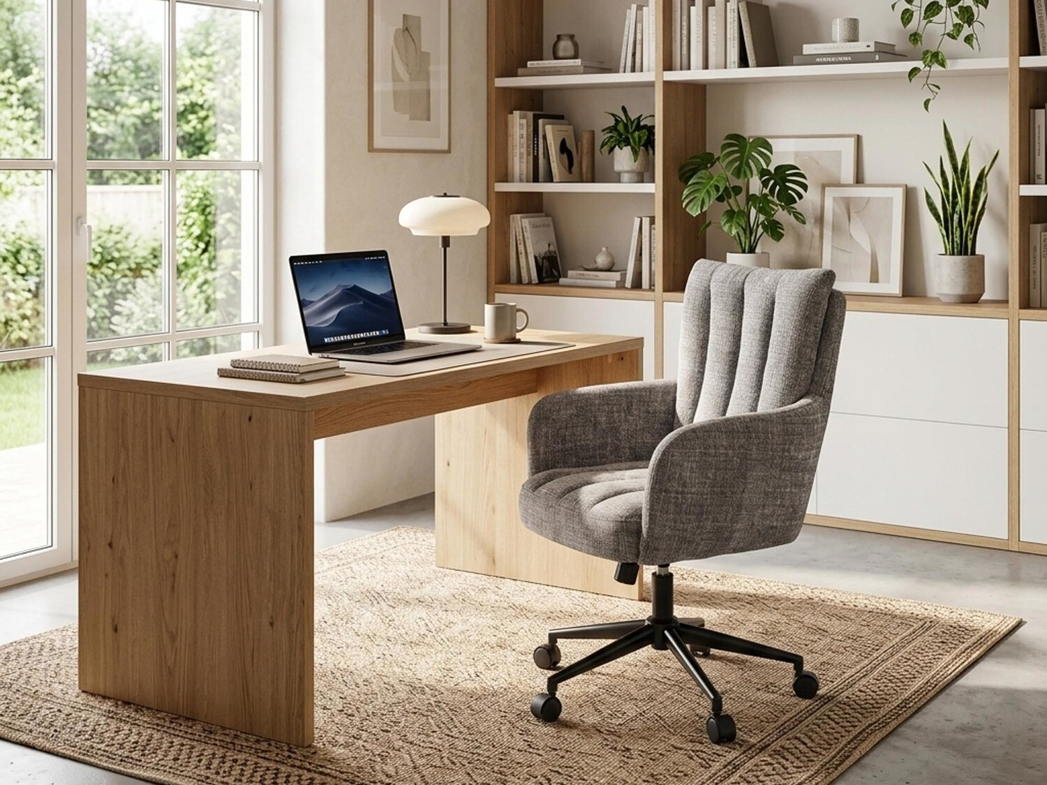 Chaise de bureau Houston 2183 (Gris)