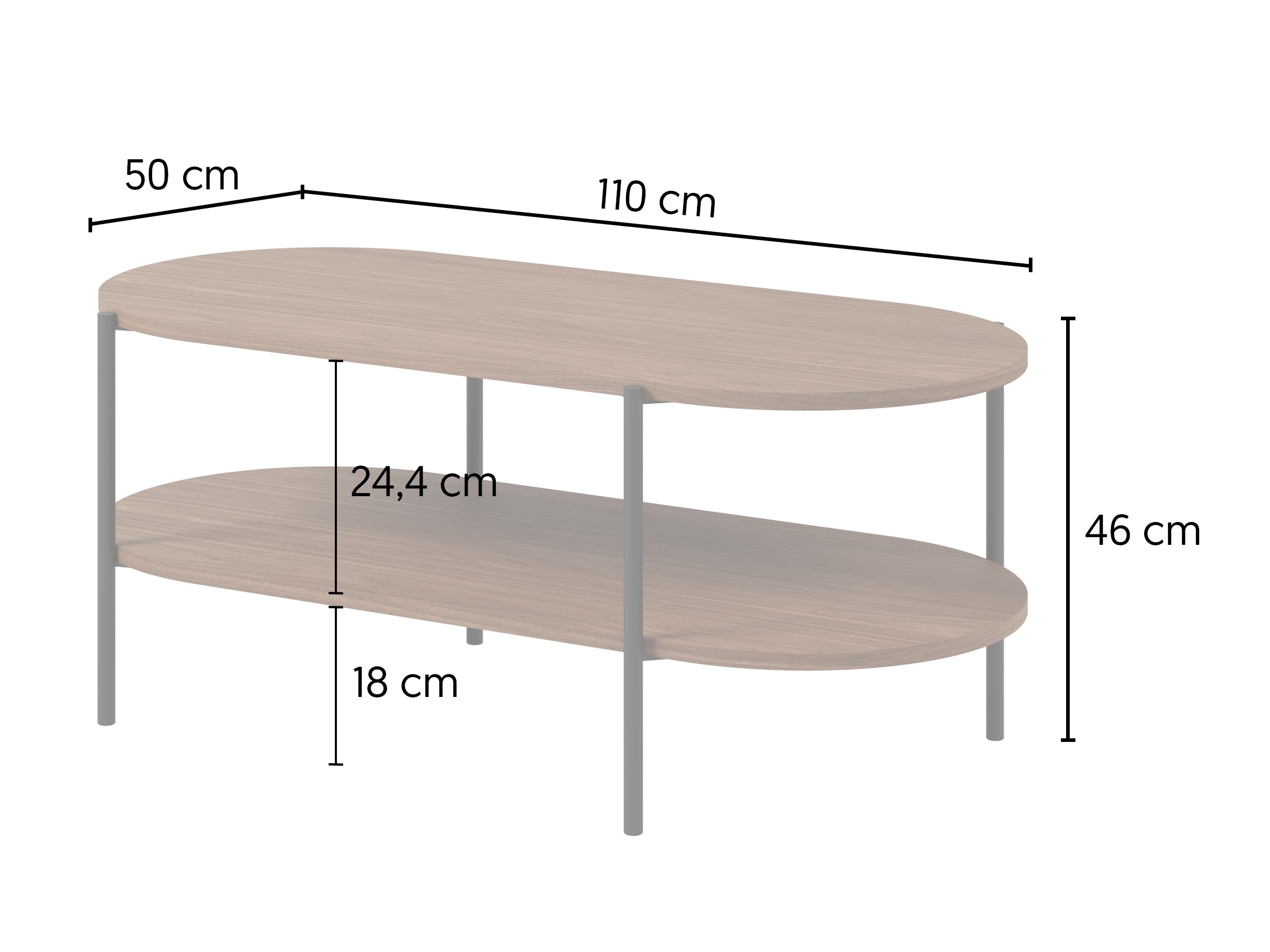 Table basse Vermoru 100