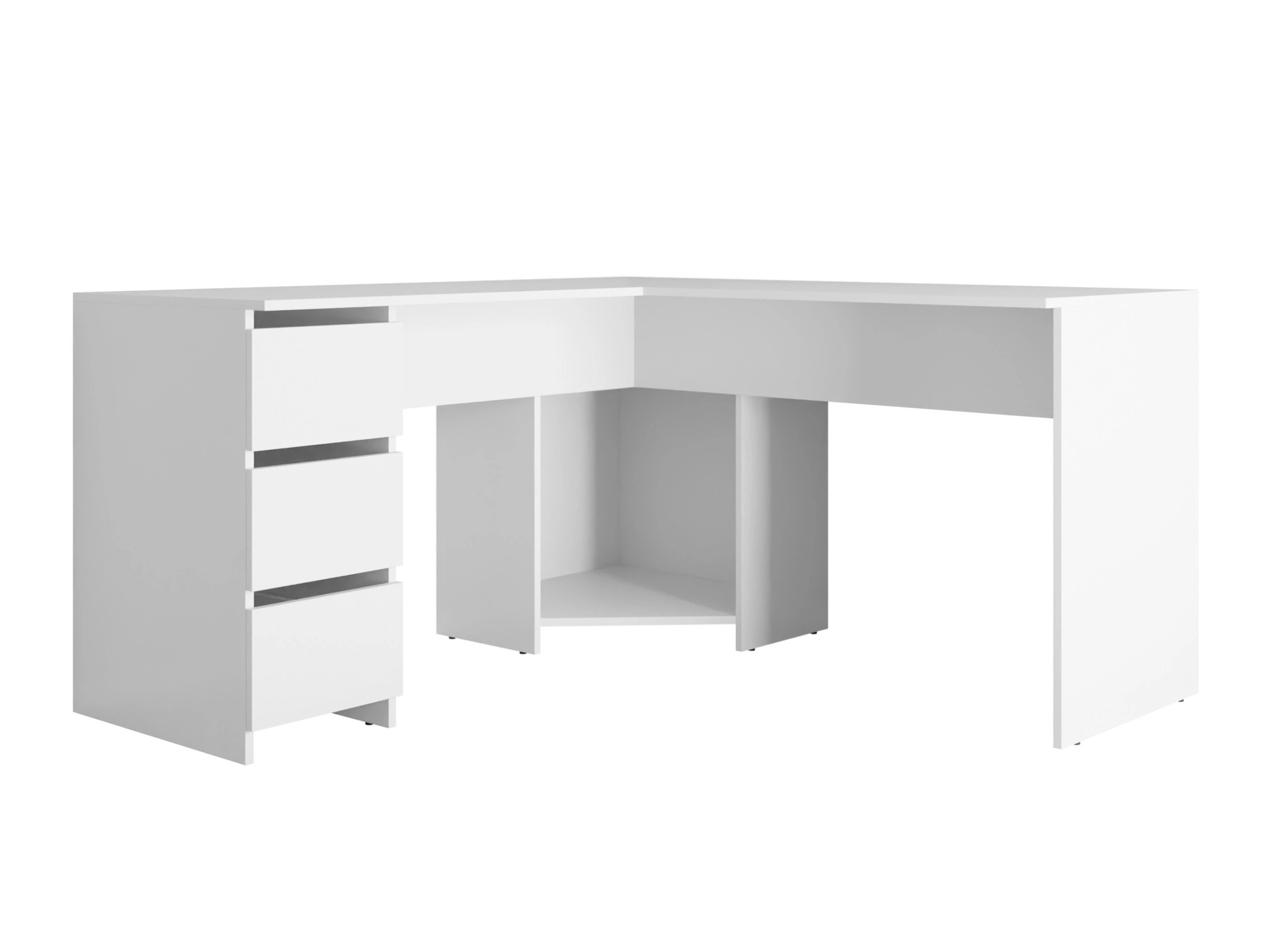 Bureau d'angle Comfivo Insuler (Blanc)