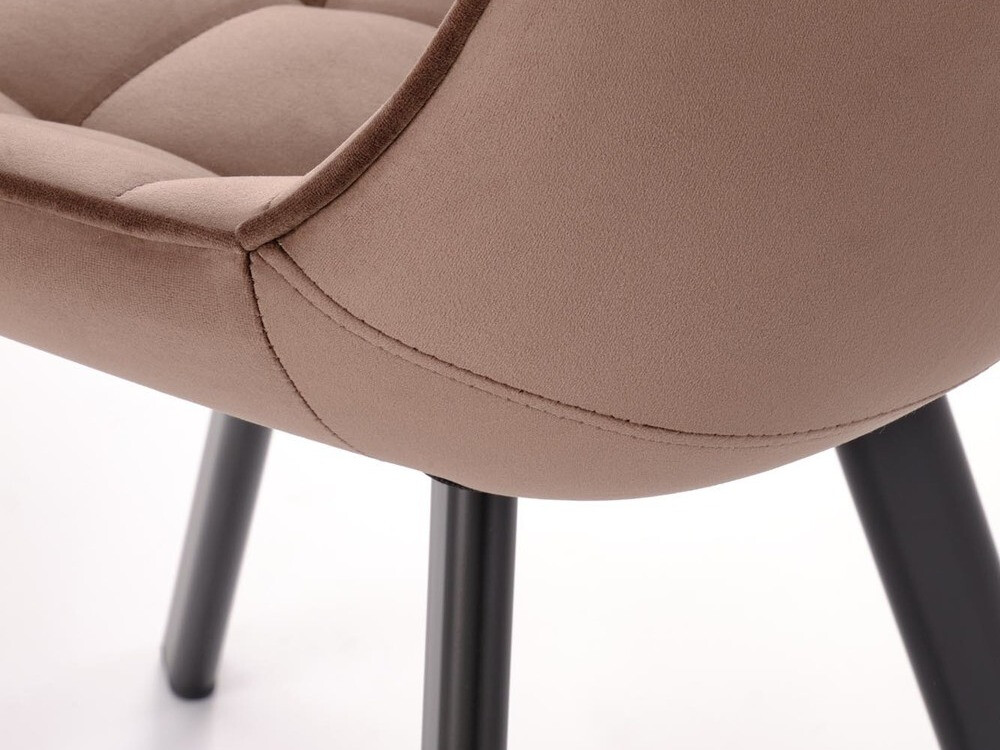 Chaise Houston 739 (Marron + Noir)