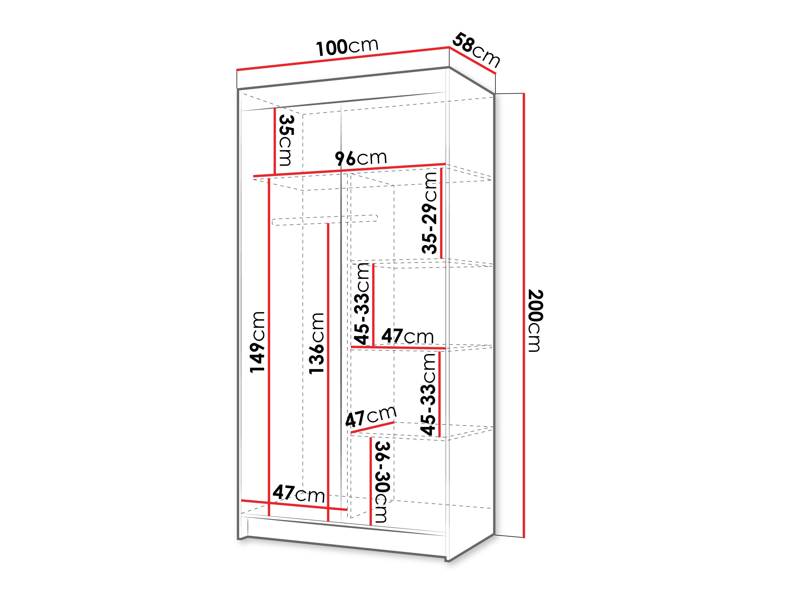 Armoire Closico Populus I