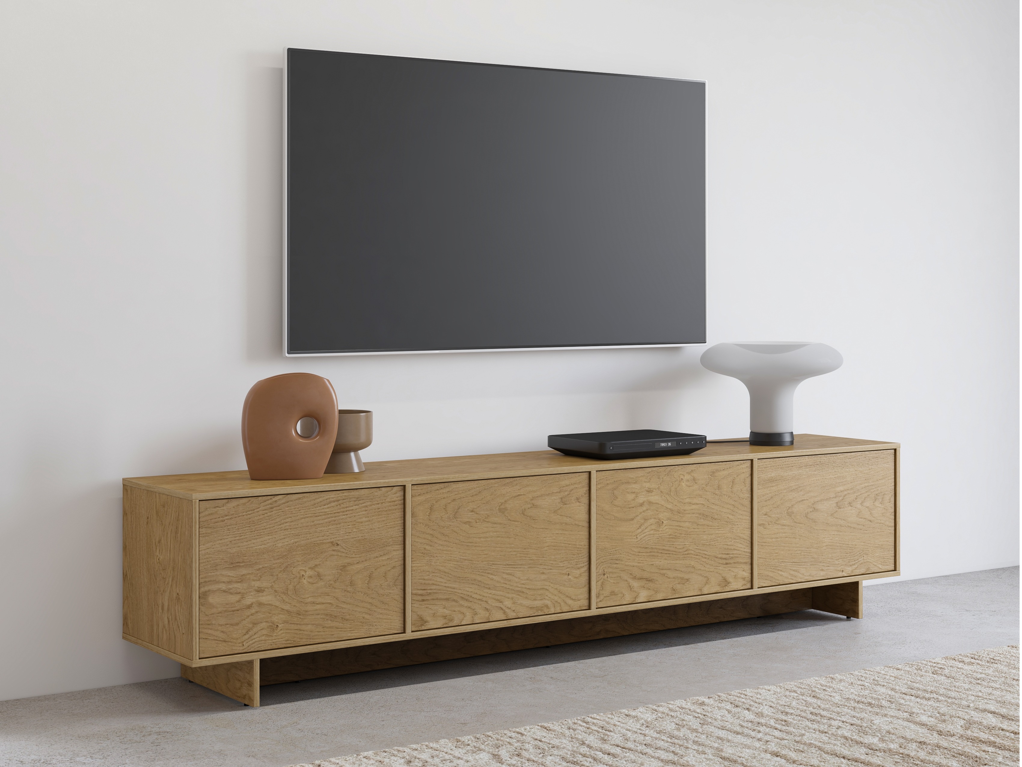 Meuble TV Cavbali 101 (Clair bois)