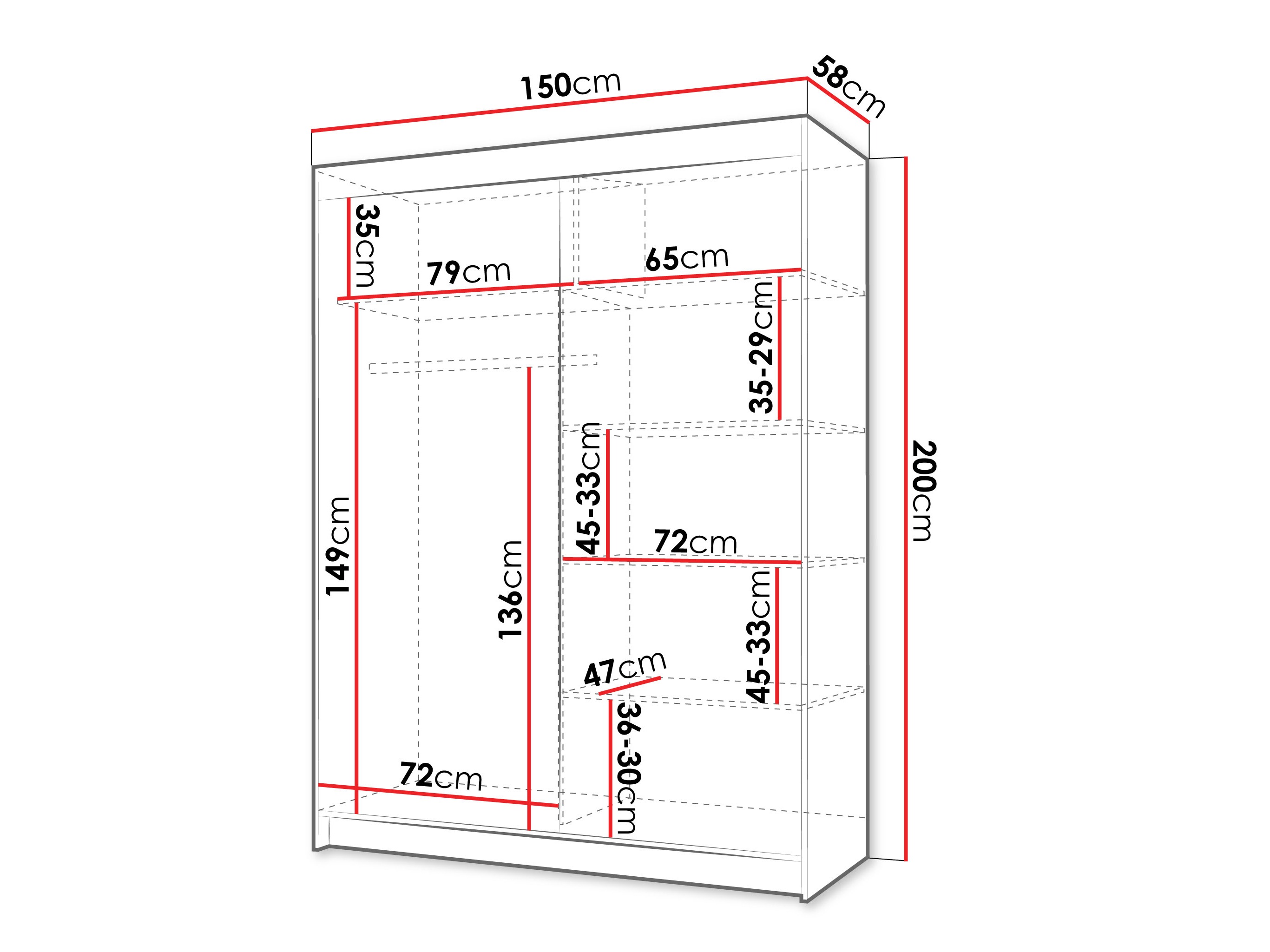 Armoire Closico Populus IX