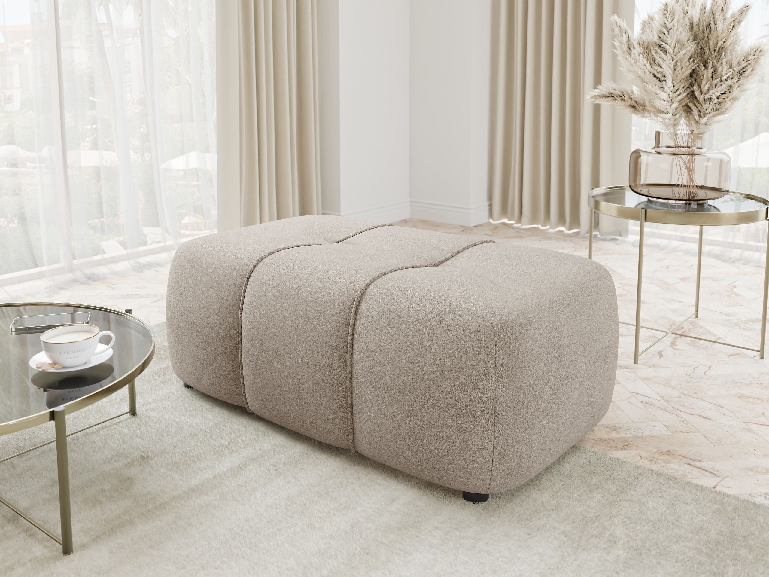 Banc rembourré Comfivo Laurus (Velo 623)