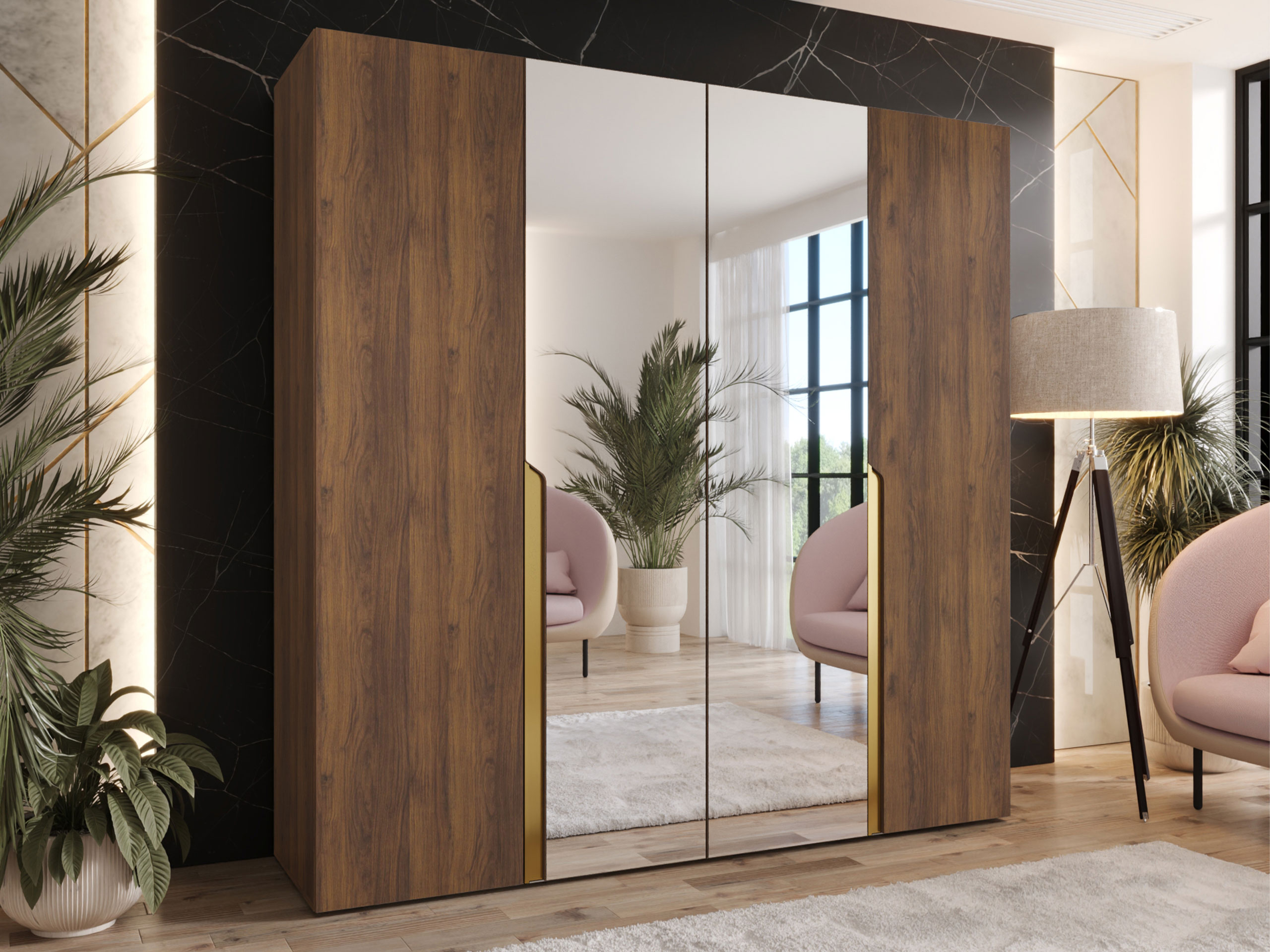 Armoire Hartford 586 (Noyer)