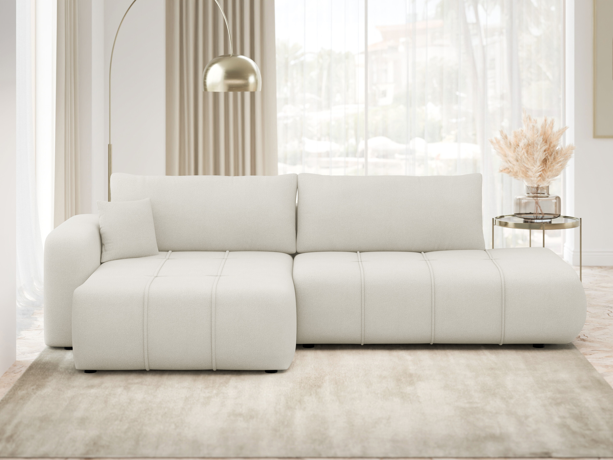Canapé d'angle Comfivo Laurus III (Velo 621)