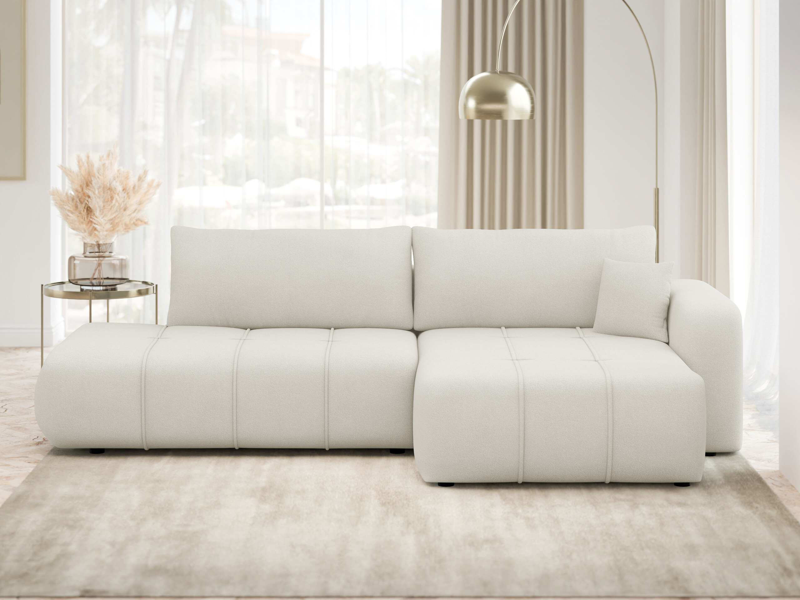 Canapé d'angle Comfivo Laurus III (Velo 621)