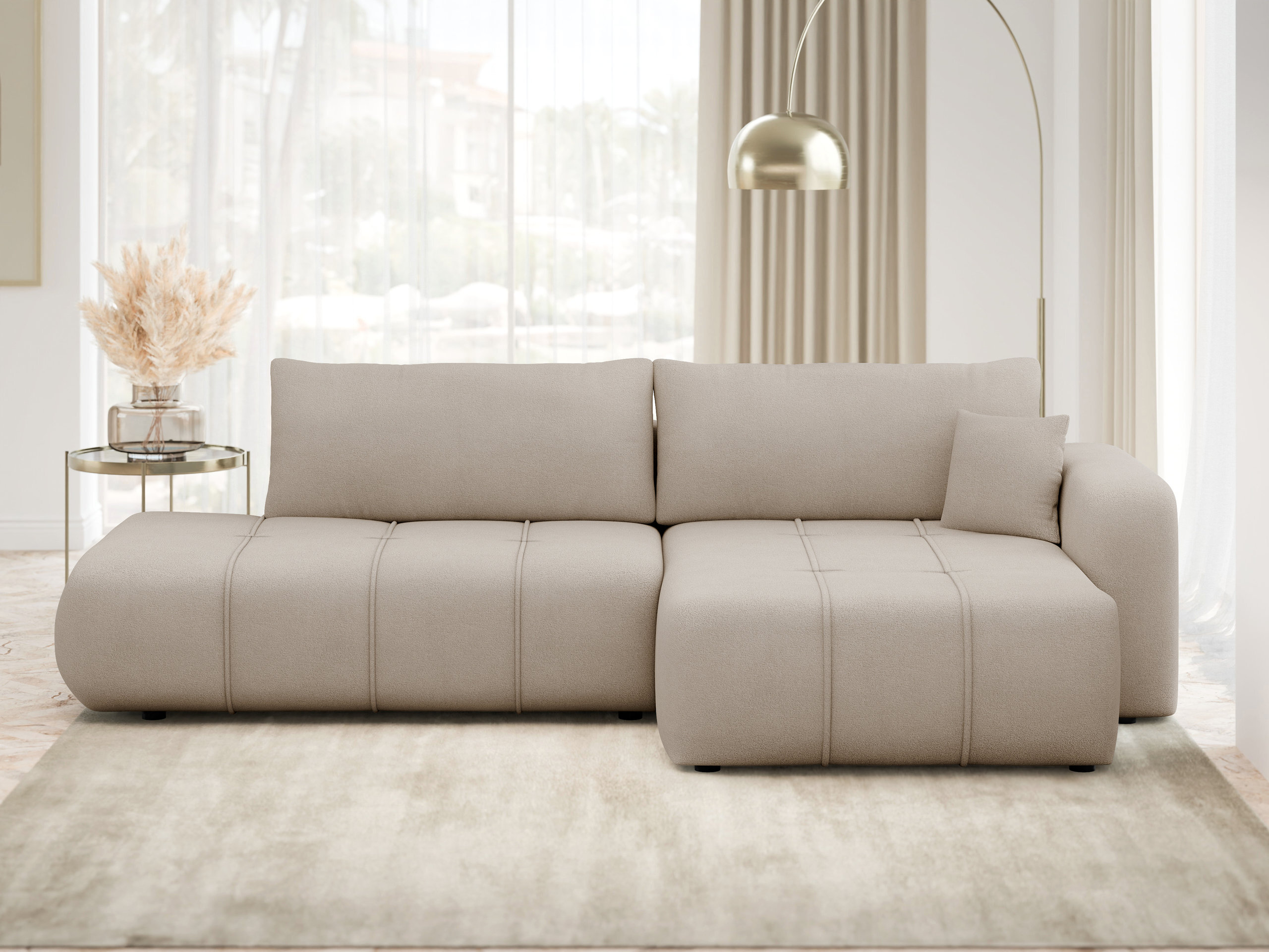 Canapé d'angle Comfivo Laurus III (Velo 623)