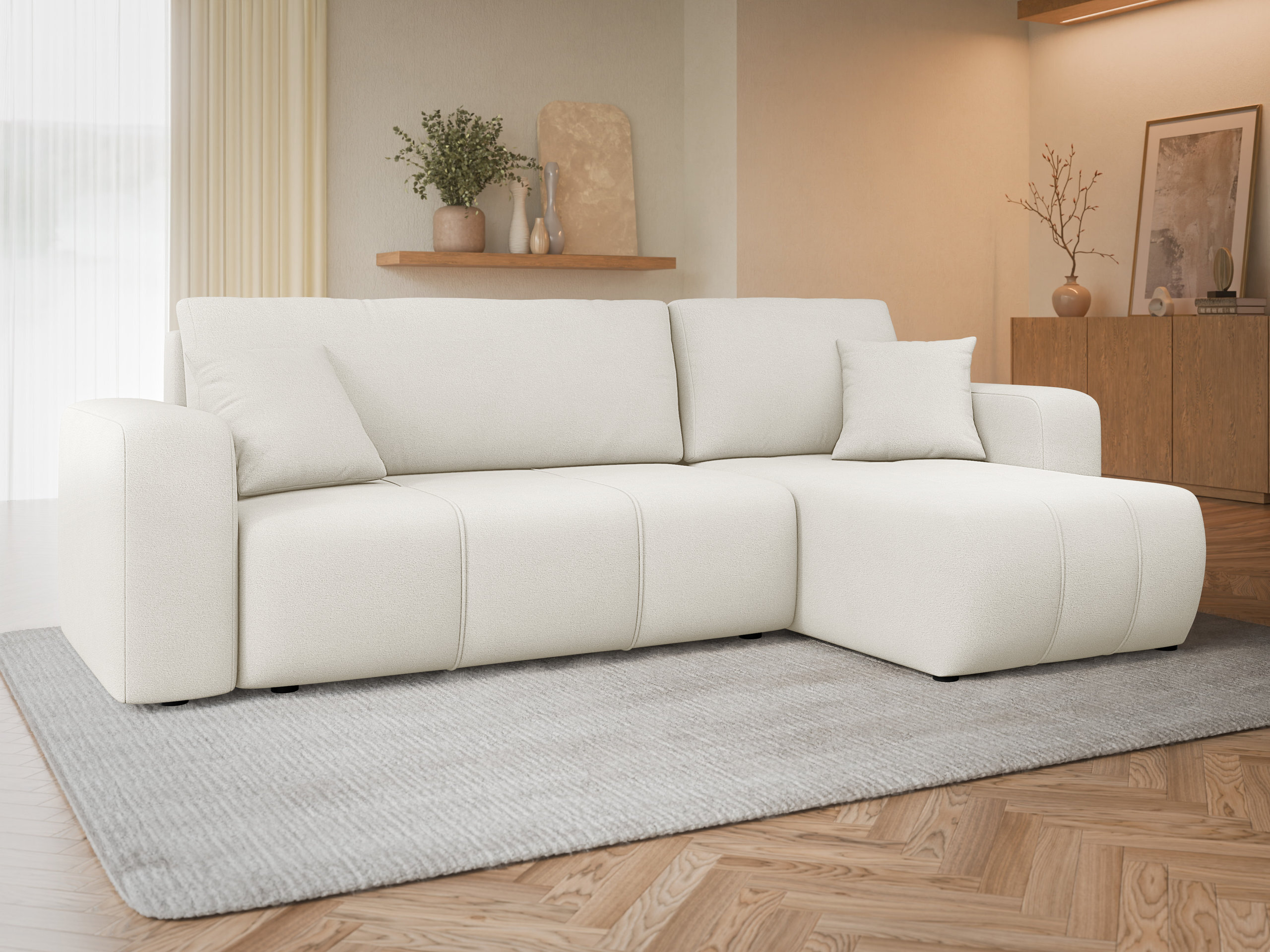 Canapé d'angle Comfivo Laurus (Velo 621)