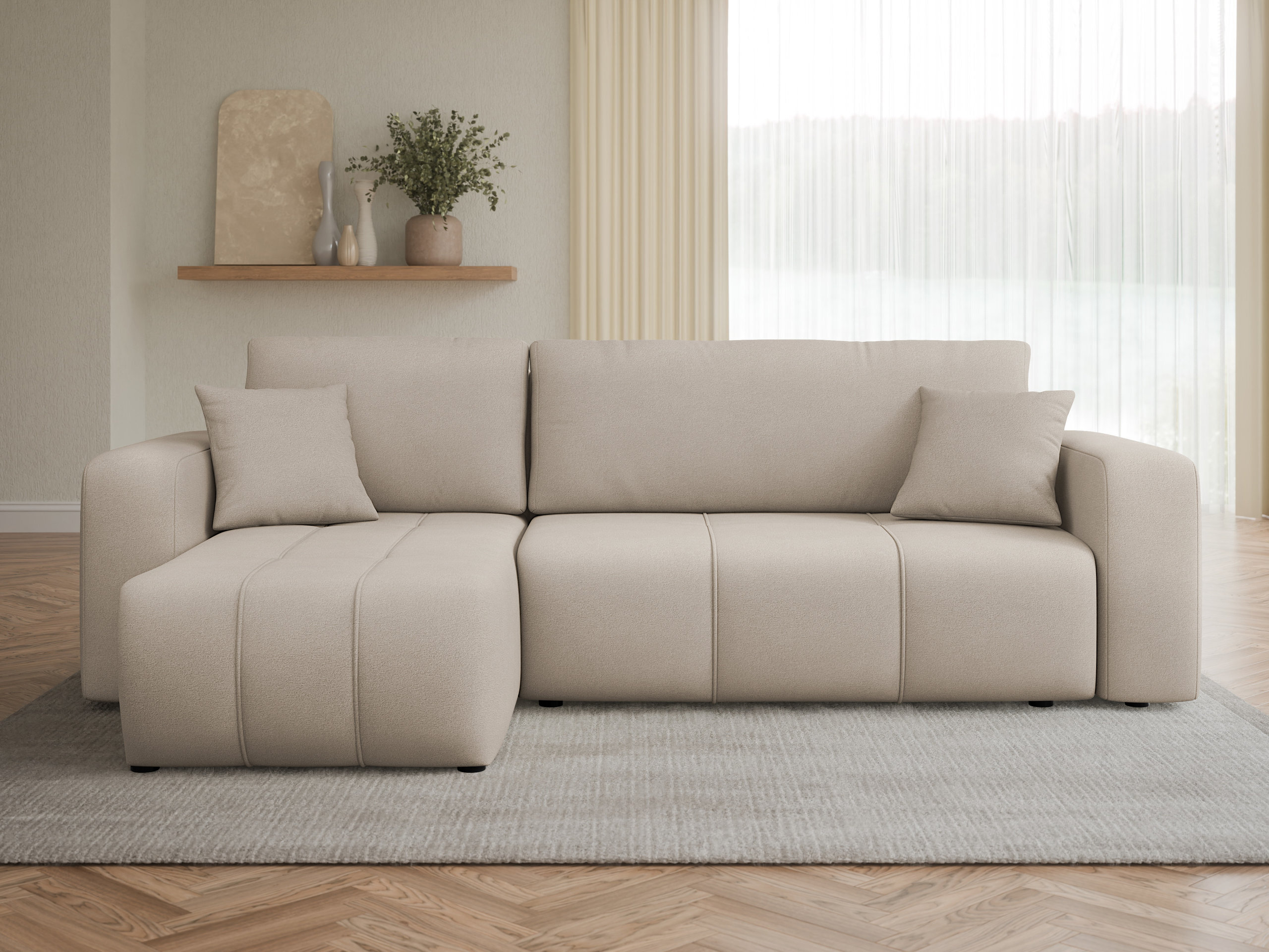 Canapé d'angle Comfivo Laurus (Velo 623)