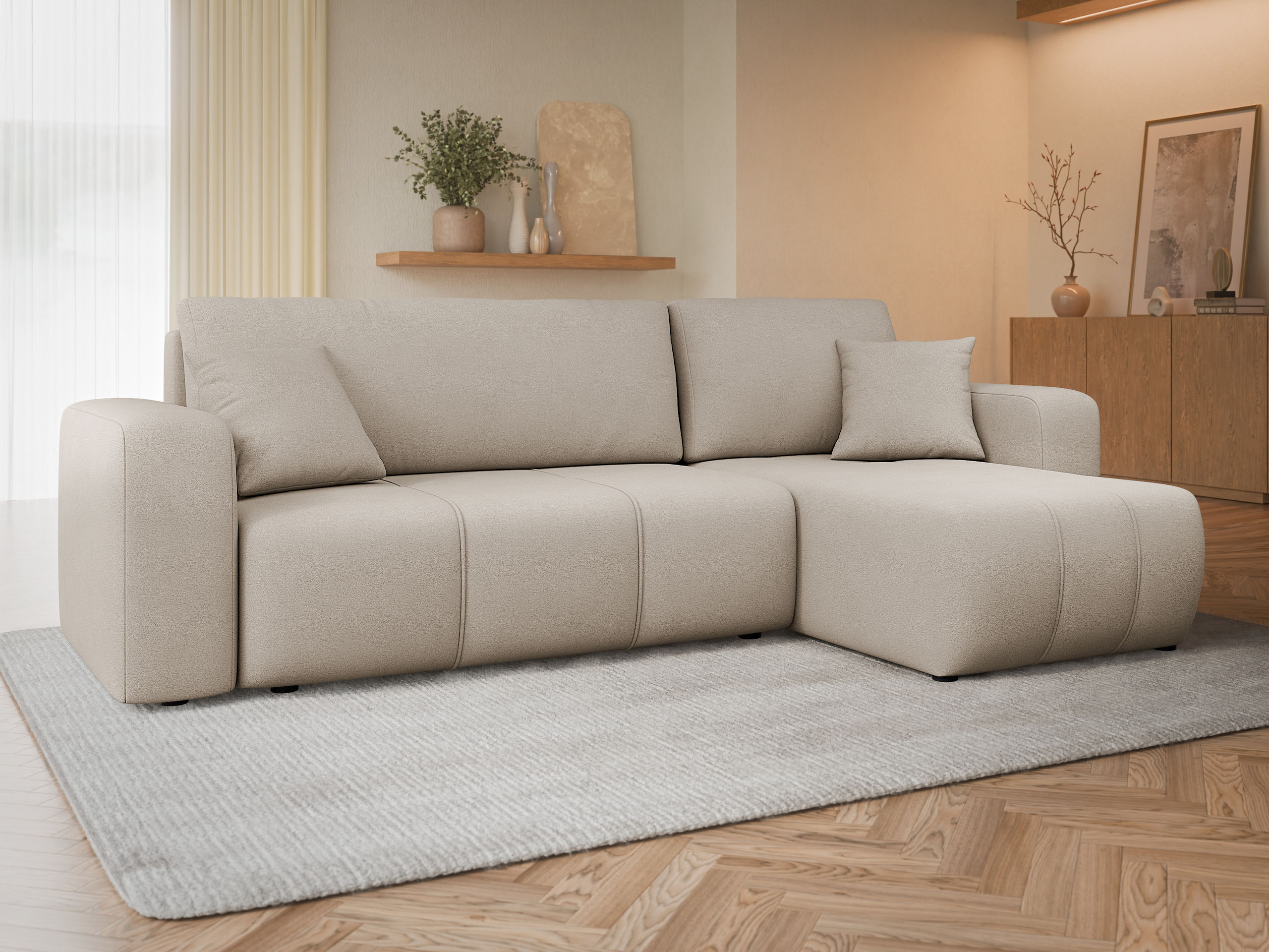 Canapé d'angle Comfivo Laurus (Velo 623)