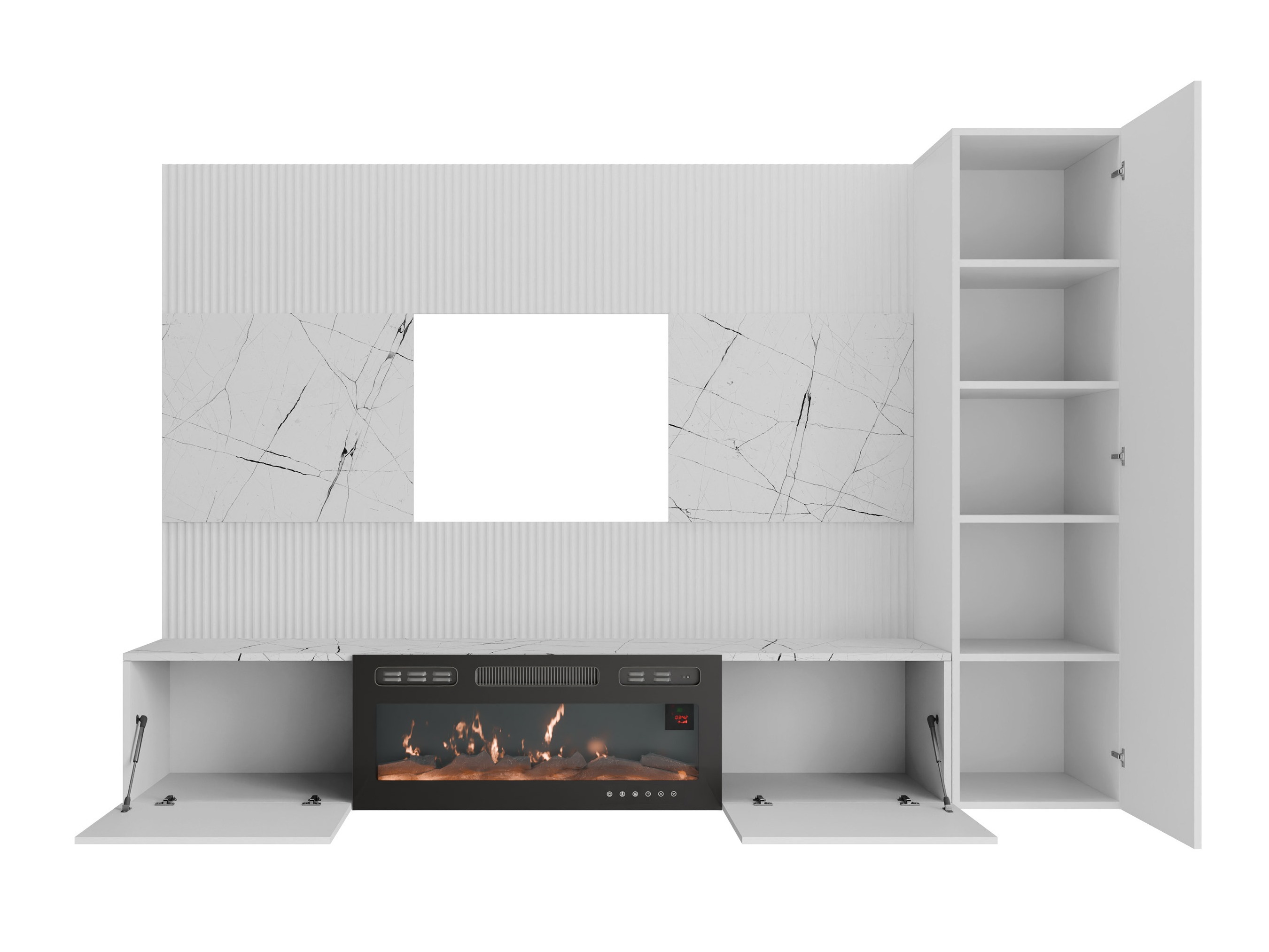 Ensemble de salon Comfivo Salix IX (Beige + Chêne Cremona)