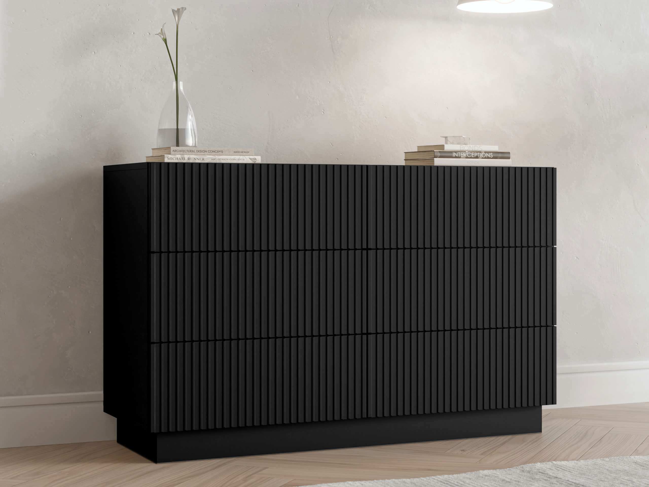 Commode Lusonu 108 (Noir)