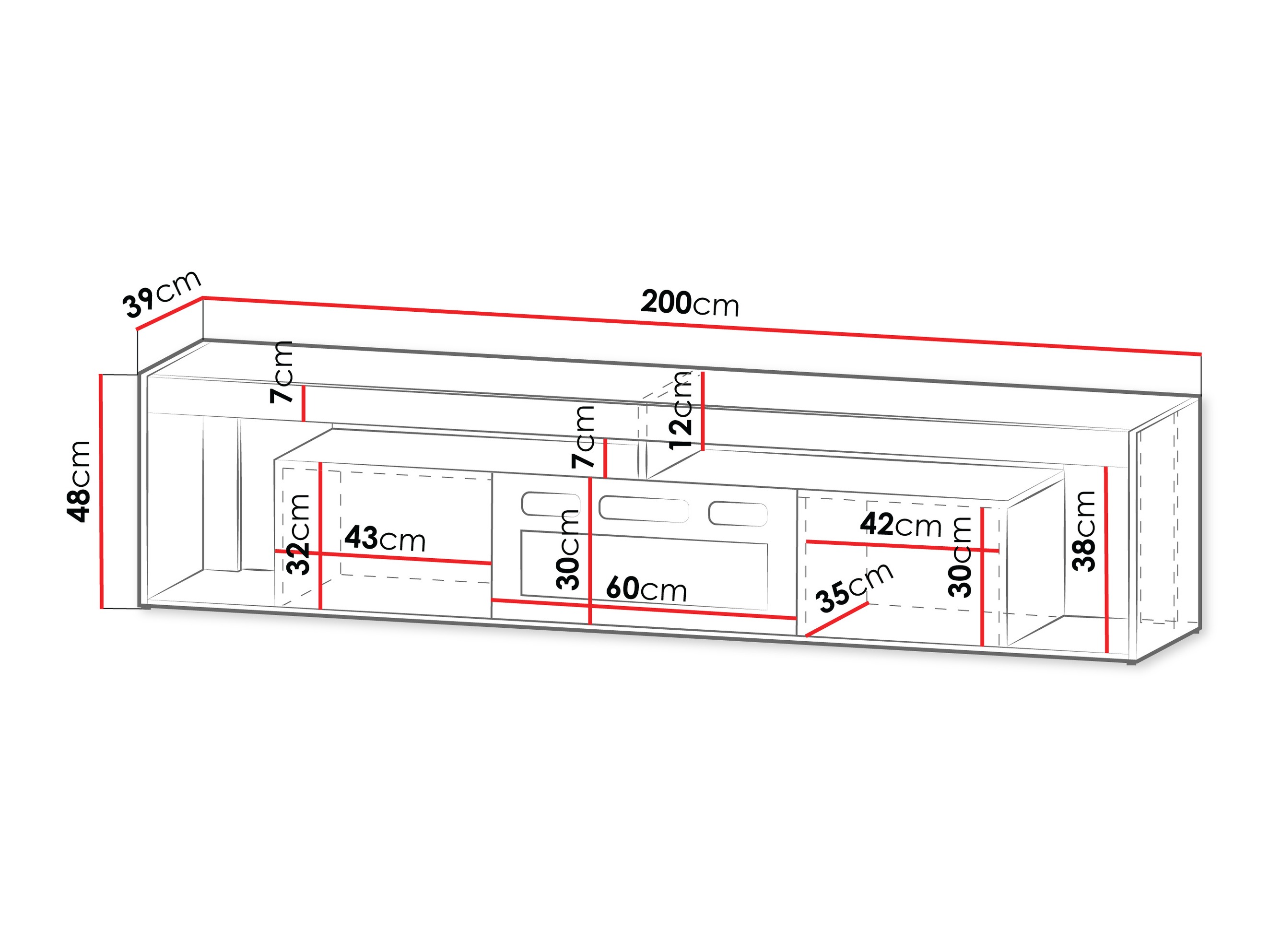 Meuble TV Tenfioa 103
