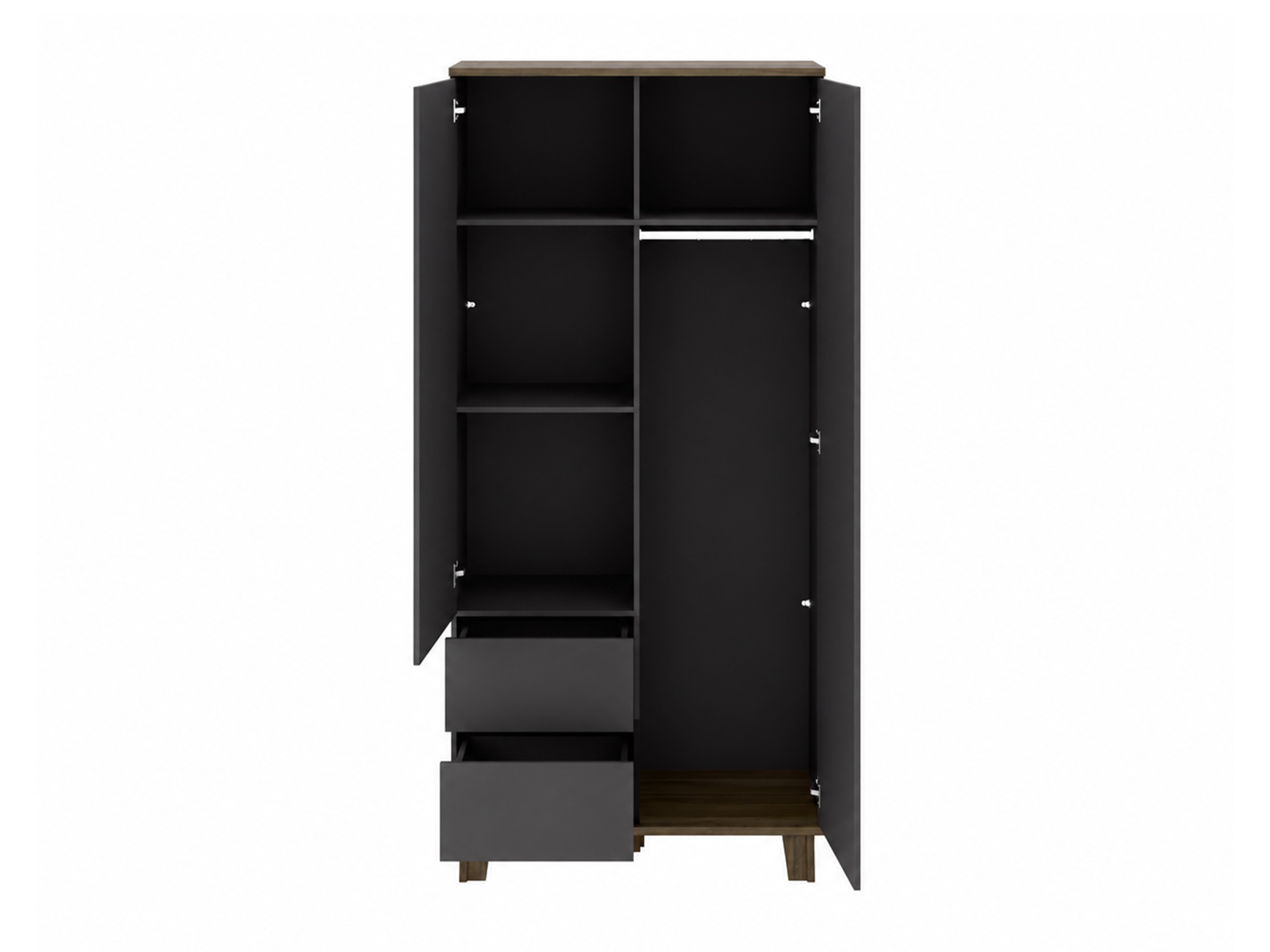 Armoire Evarveru 100 (Anthracite)