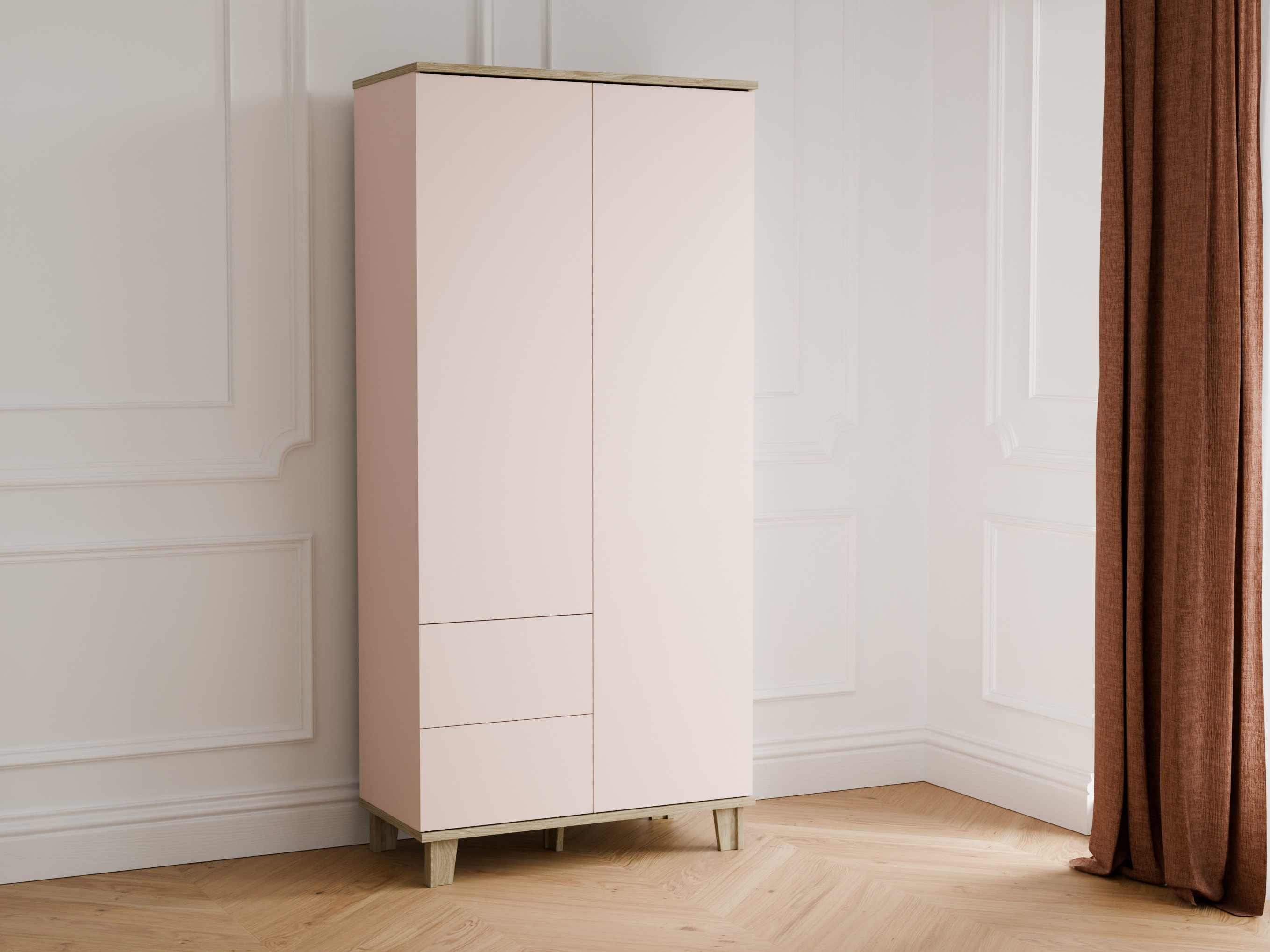 Armoire Evarveru 100 (Cachemire)