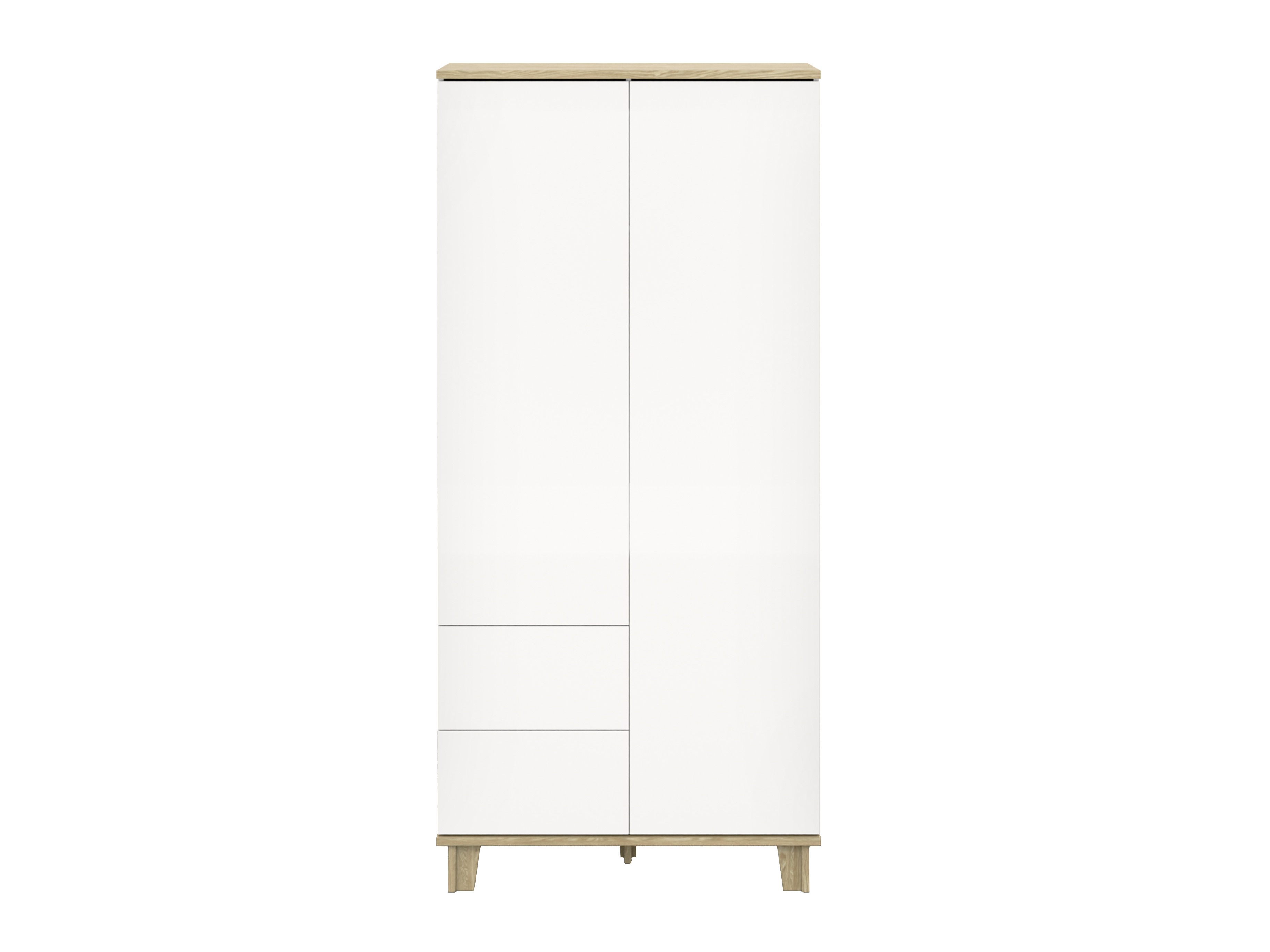 Armoire Evarveru 100 (Mat blanc)