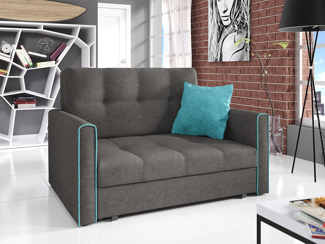 Canapé convertible Nuvora II (Alova 36 + Alova 29)