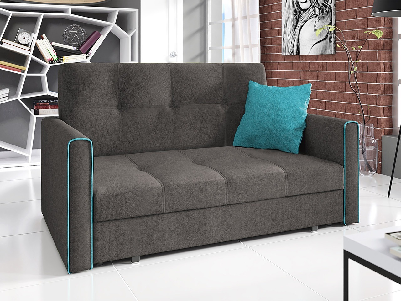 Canapé convertible Nuvora III (Alova 36 + Alova 29)