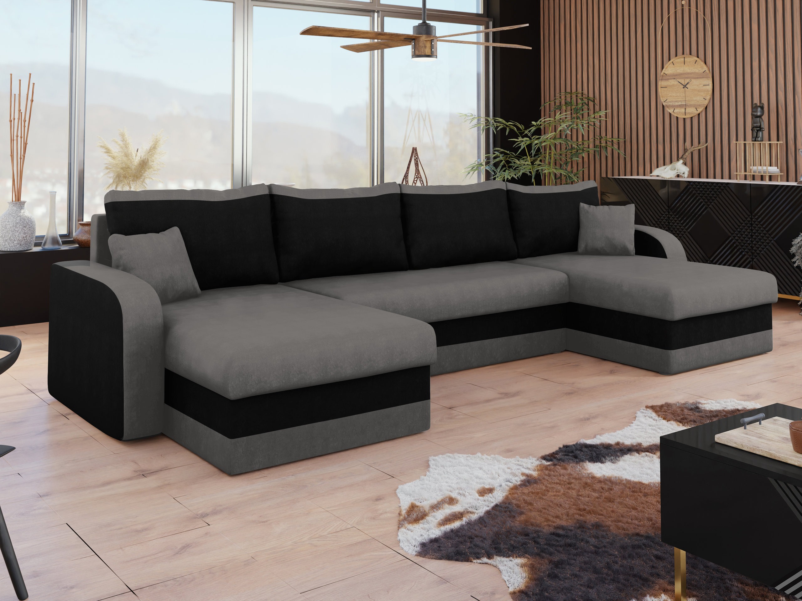 Canapé d'angle Comfivo Melissa IV (Alova 36 + Alova 04)
