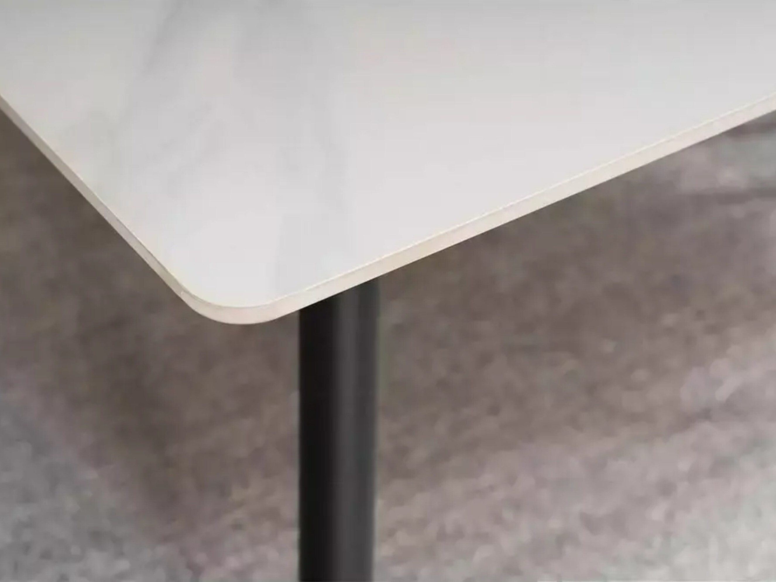 Table Detroit 779 (Marbre blanc + Noir)