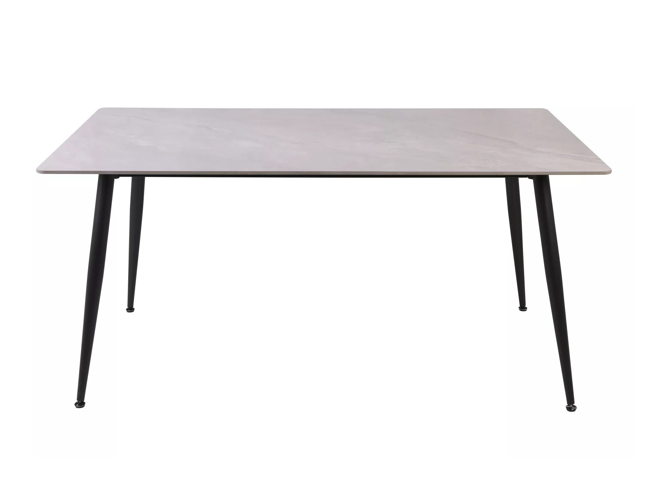 Table Detroit 779 (Marbre gris + Noir)