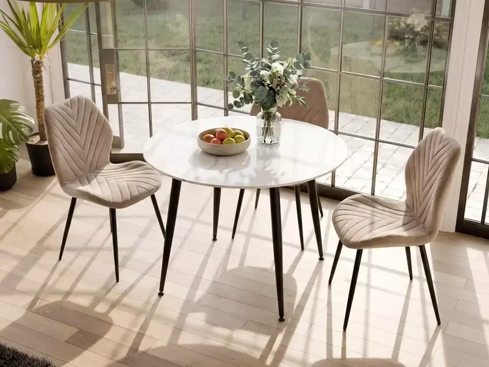 Table Detroit 871 (Marbre blanc)