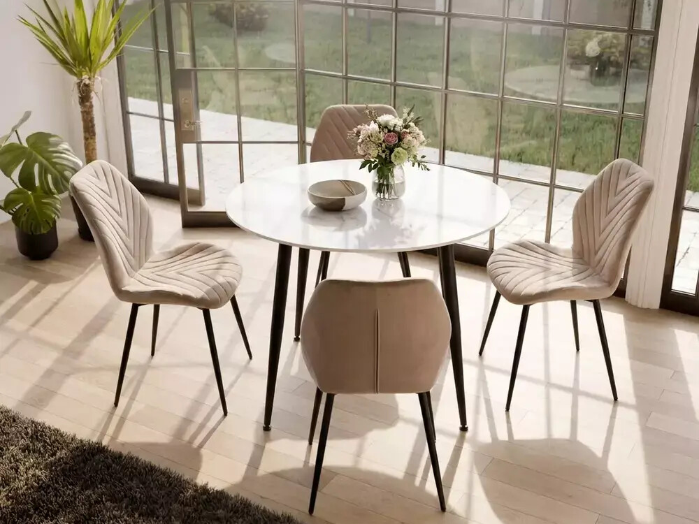 Table Detroit 871 (Marbre blanc)